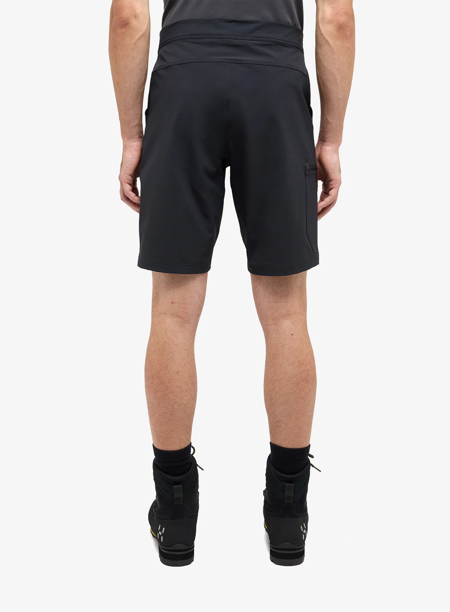 Outdoorové kraťasy Haglofs Lizard Softshell Shorts - true black