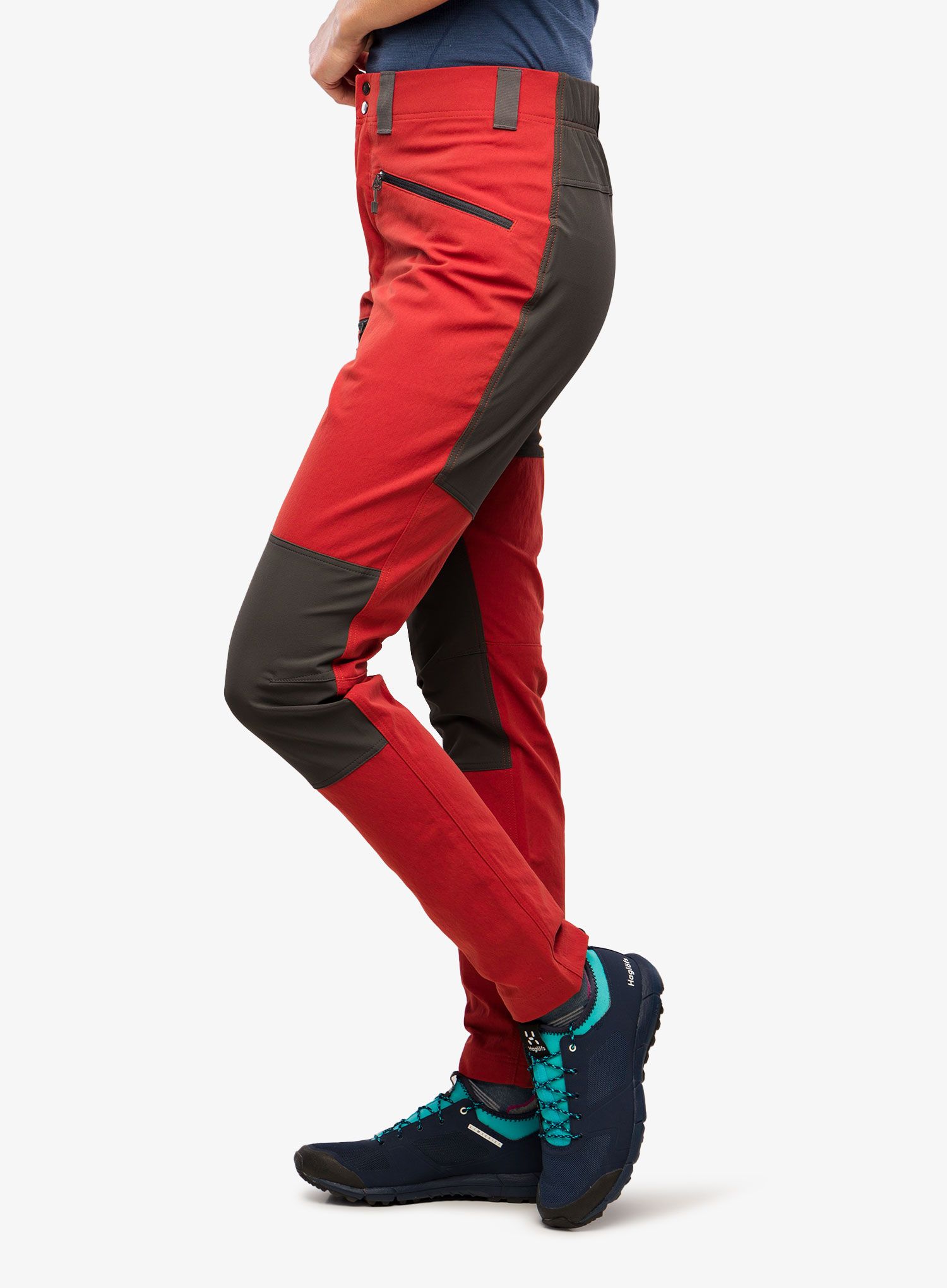 Trekové kalhoty dámské Haglofs Mid Slim Pant - corrosion/magnetite
