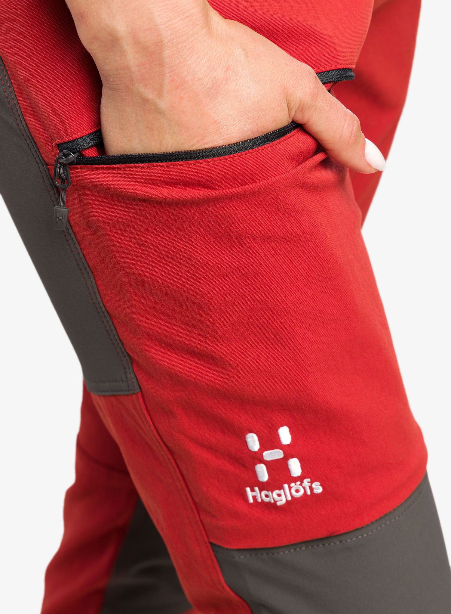 Trekové kalhoty dámské Haglofs Mid Slim Pant - corrosion/magnetite