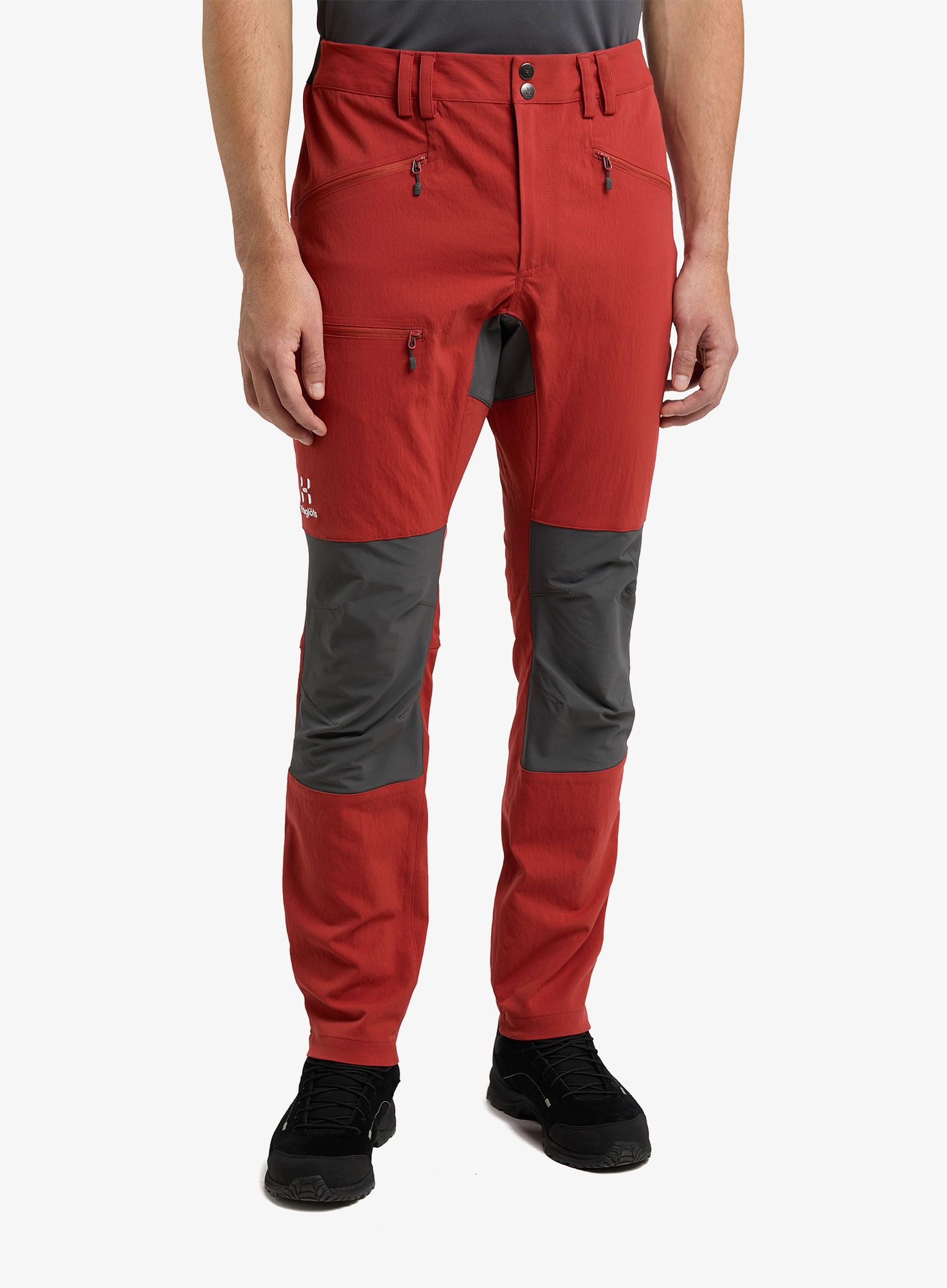 Trekové kalhoty Haglofs Mid Slim Pant - corrosion/magnetite