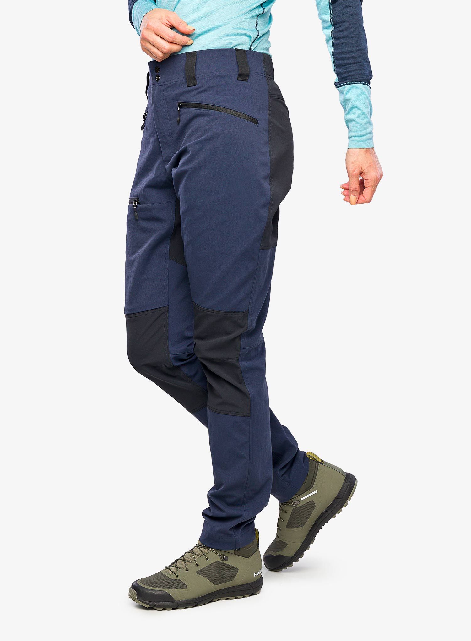 Trekové kalhoty dámské Haglofs Mid Slim Pant - tarn blue/true black