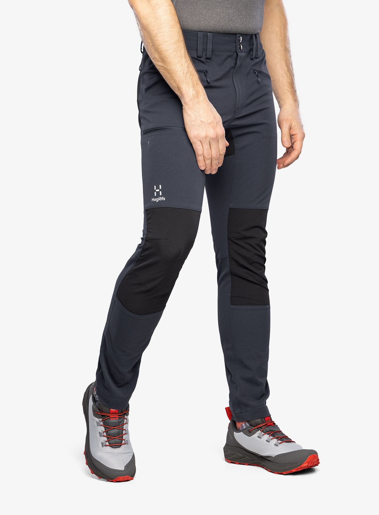 Kalhoty na hory Haglofs Mid Slim Pant - tarn blue/true black