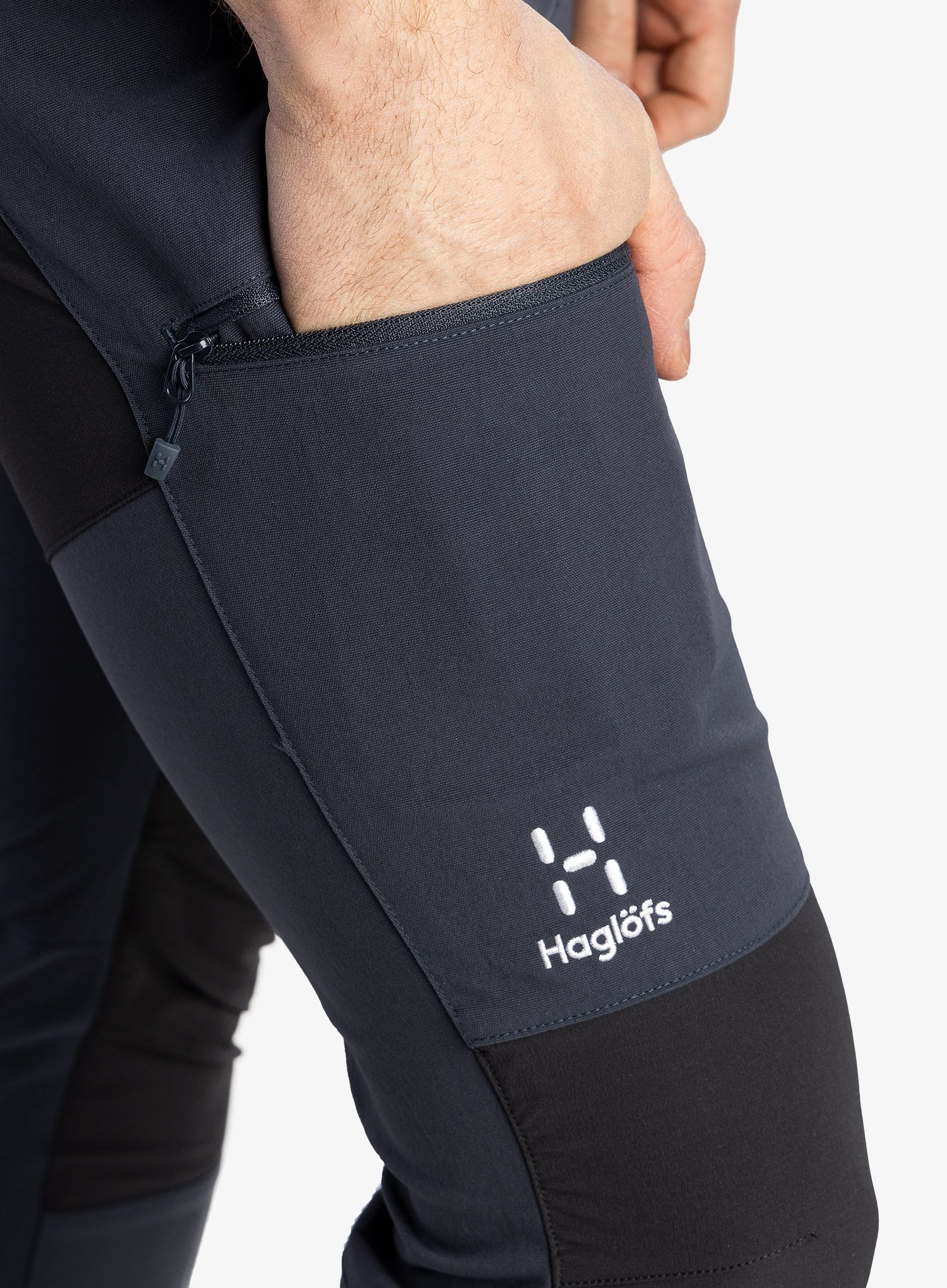 Kalhoty na hory Haglofs Mid Slim Pant - tarn blue/true black