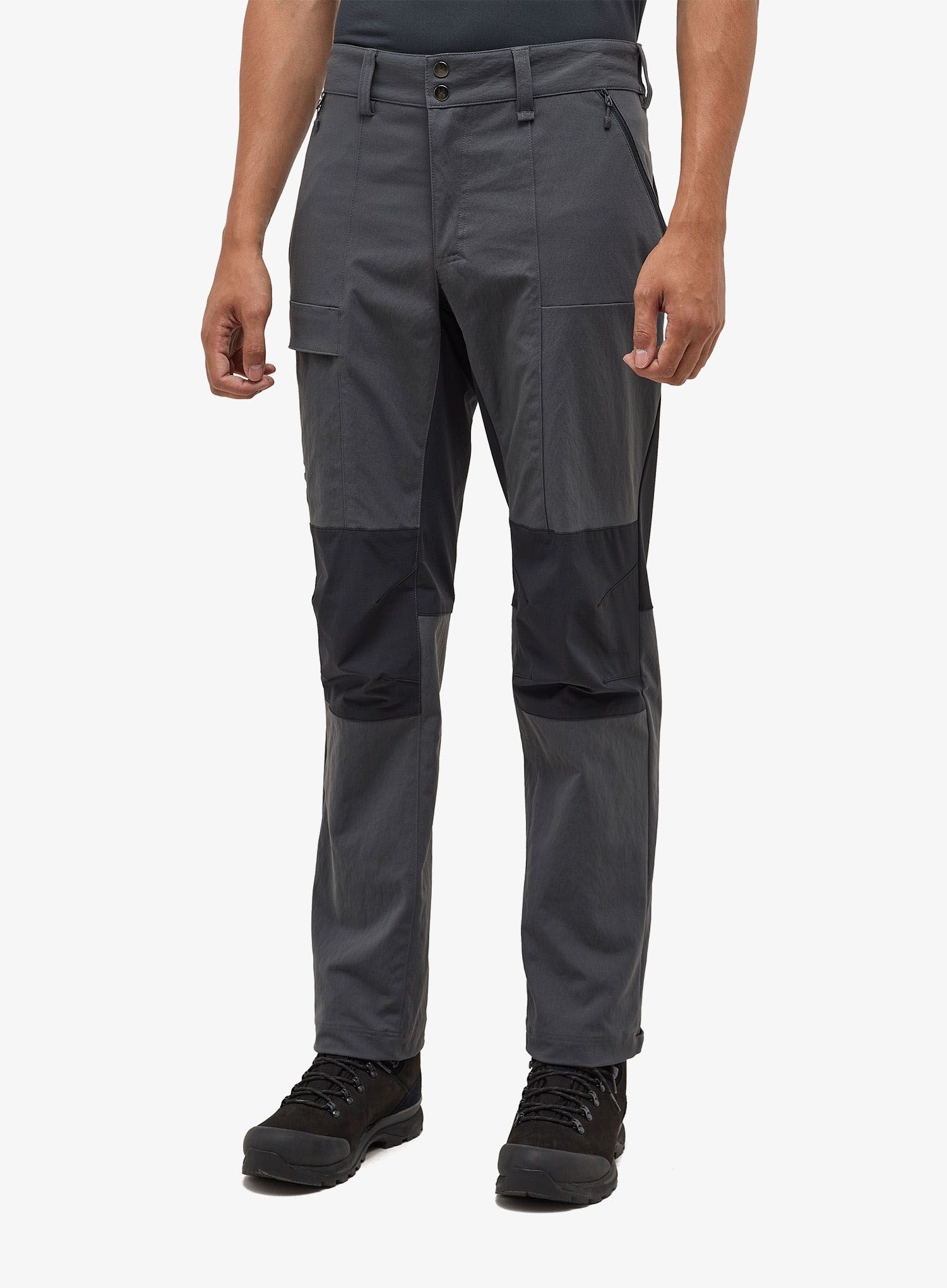 Trekové kalhoty Haglofs Mid Standard Pant - magnetite