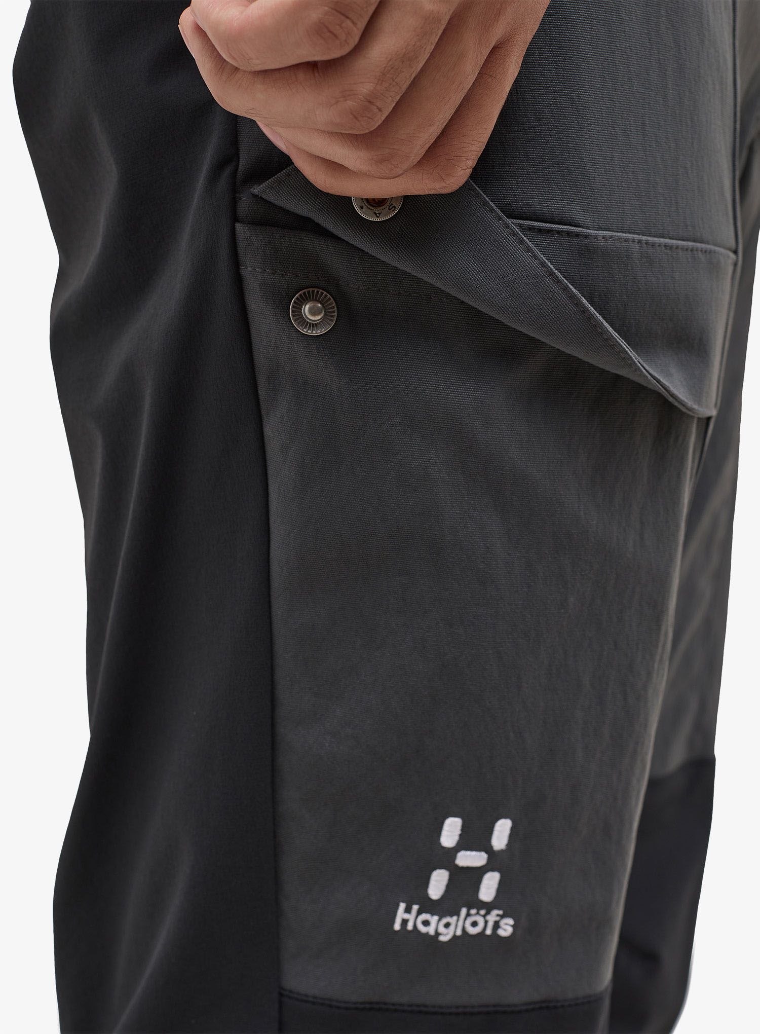 Trekové kalhoty Haglofs Mid Standard Pant - magnetite