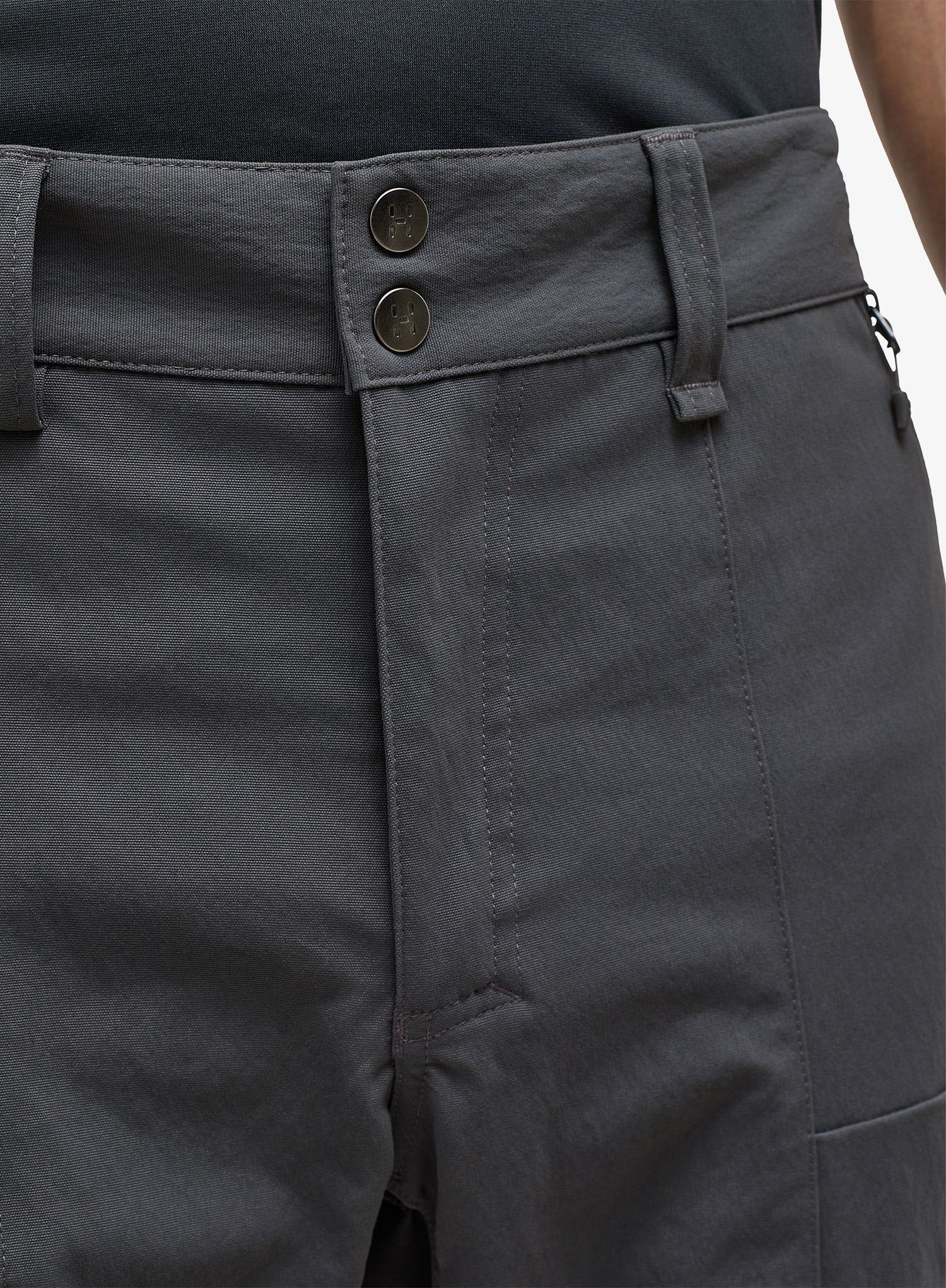 Trekové kalhoty Haglofs Mid Standard Pant - magnetite
