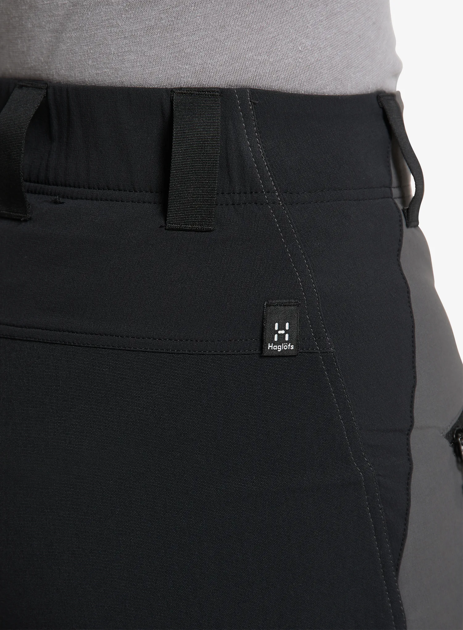Trekové kalhoty dámské Haglofs Mid Standard Pant - magnetite/true black