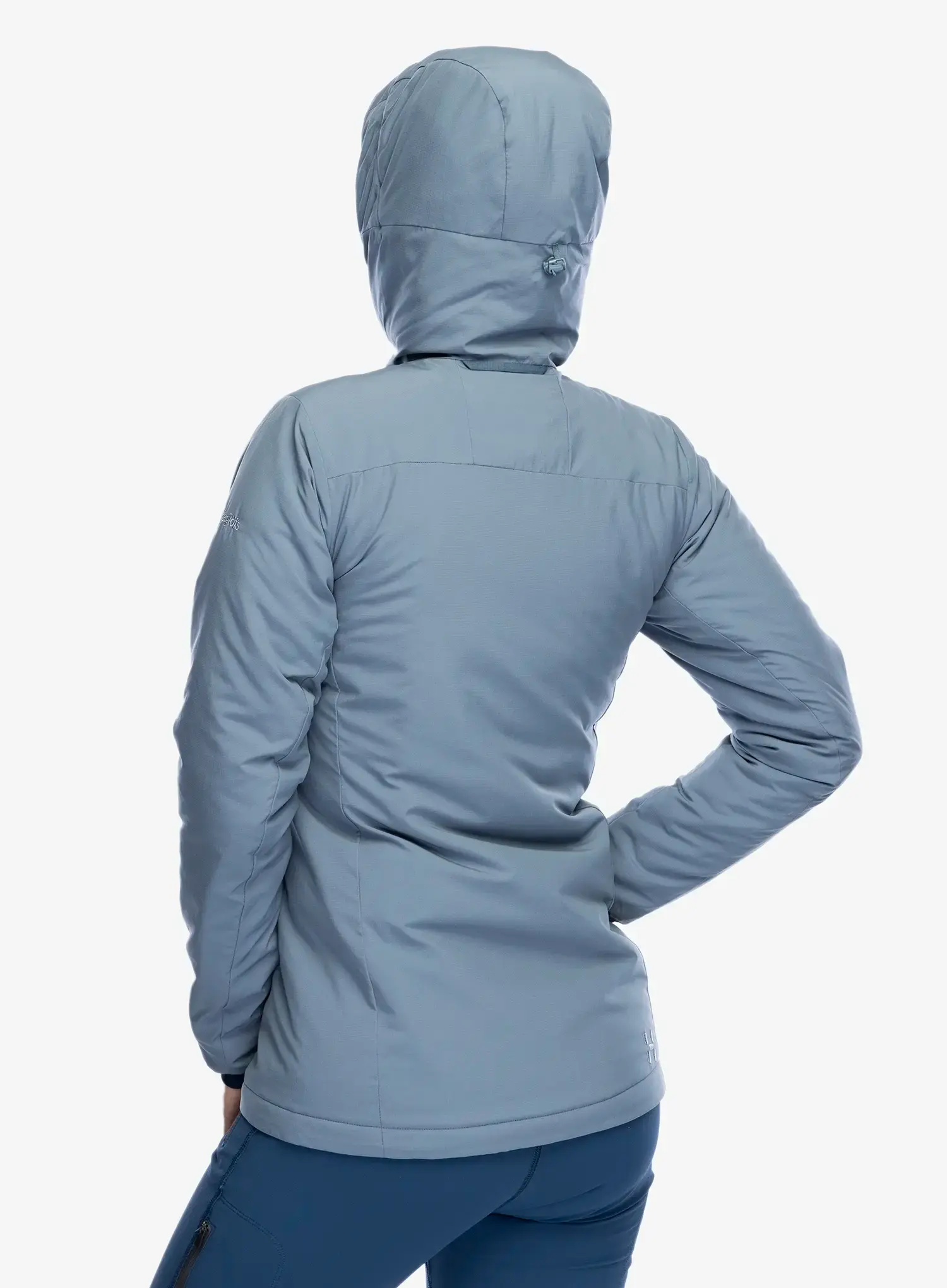 Zateplená bunda dámská Haglofs Mimic Alert Hood - steel blue