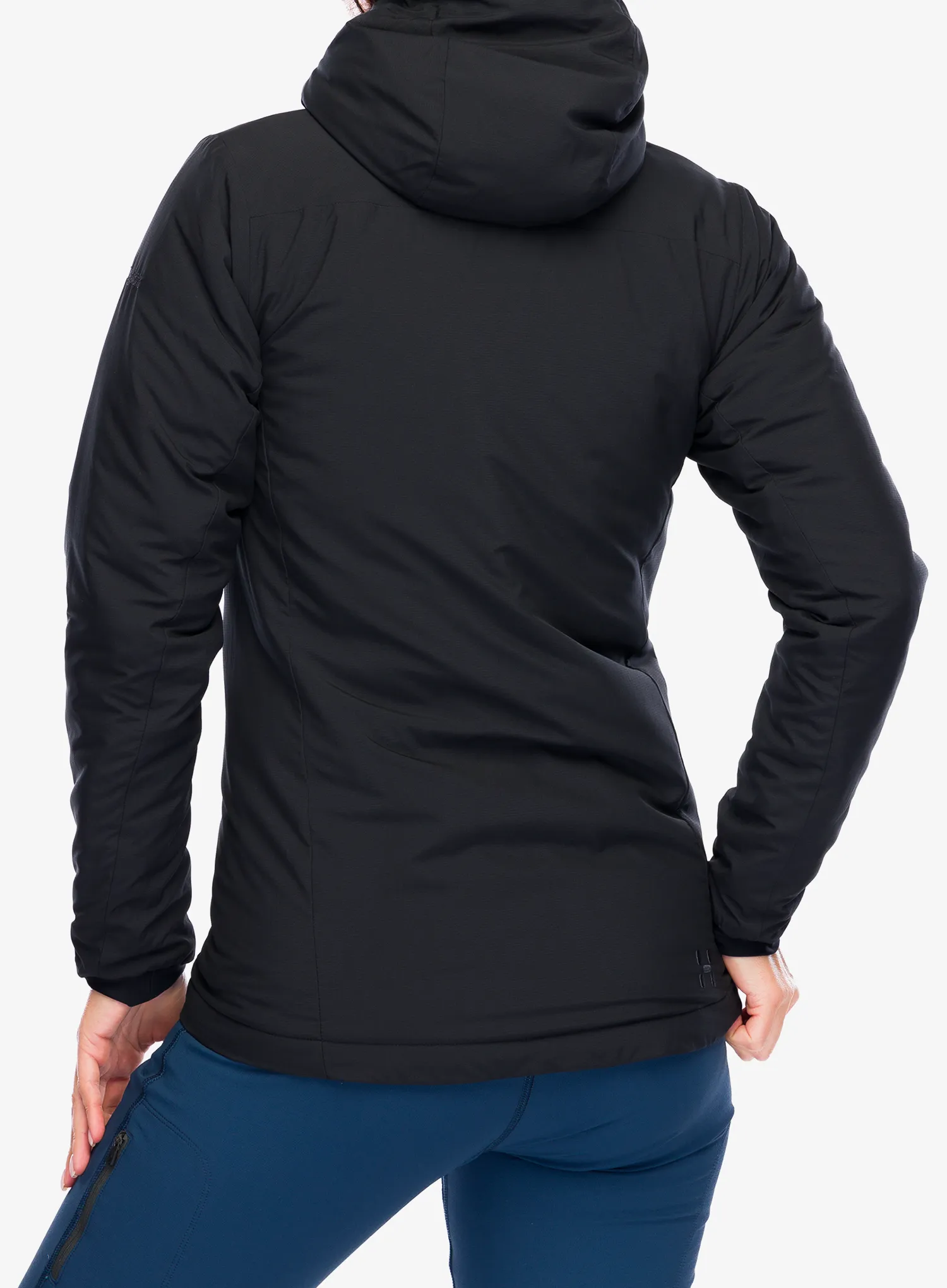 Zateplená bunda dámská Haglofs Mimic Alert Hood - true black