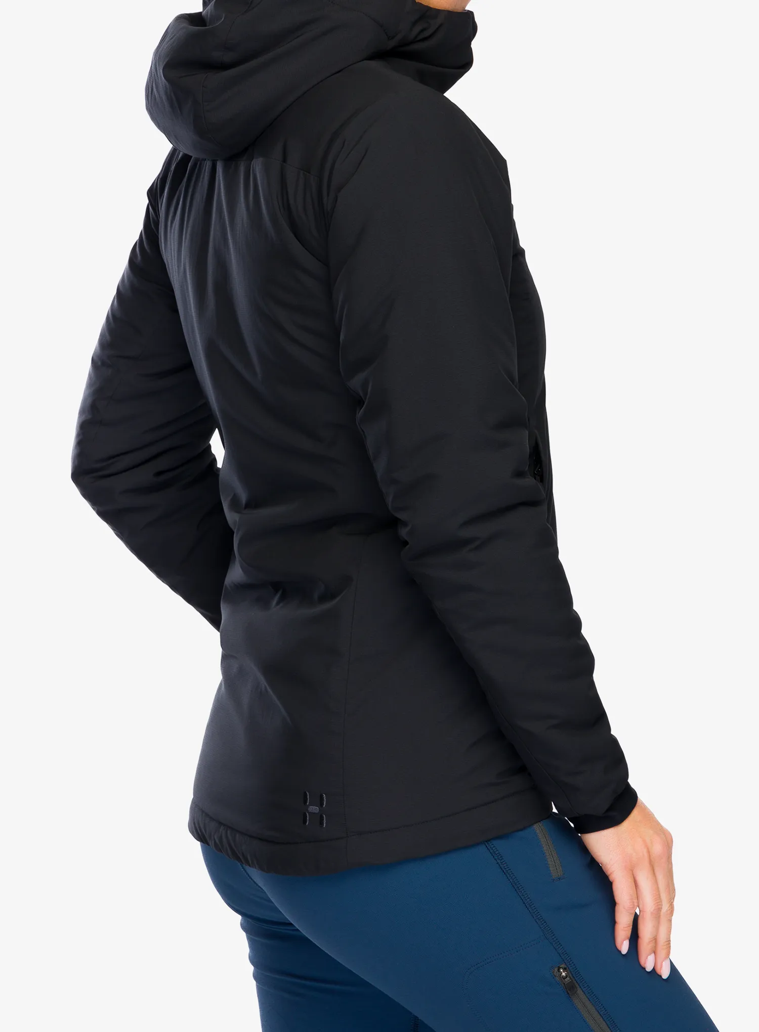 Zateplená bunda dámská Haglofs Mimic Alert Hood - true black