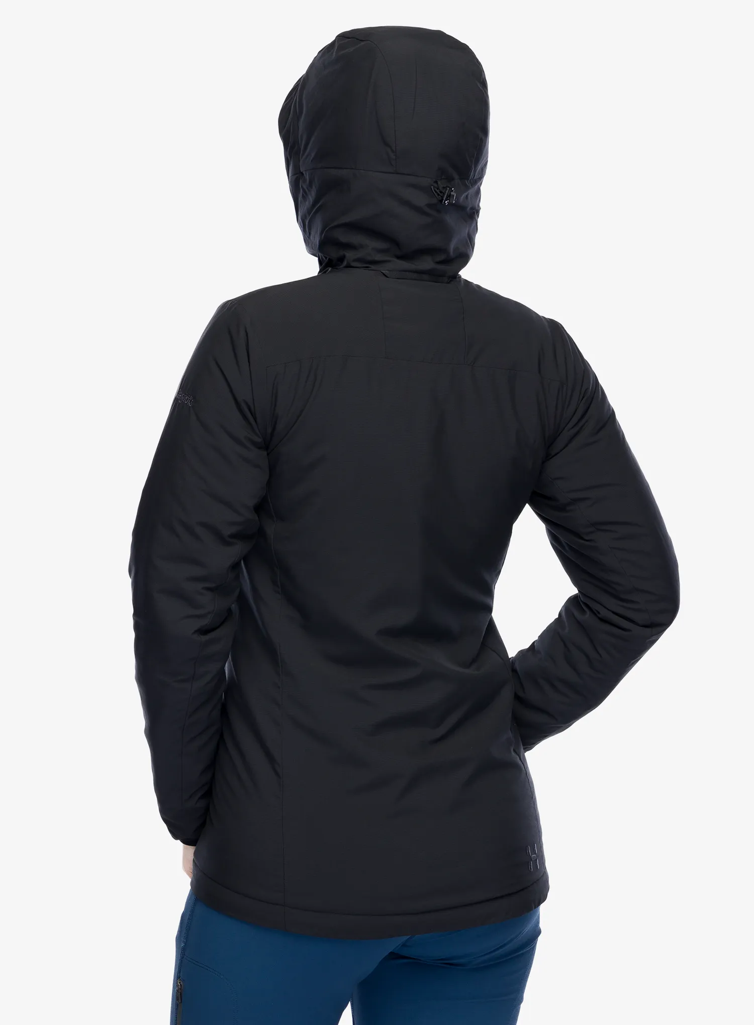 Zateplená bunda dámská Haglofs Mimic Alert Hood - true black