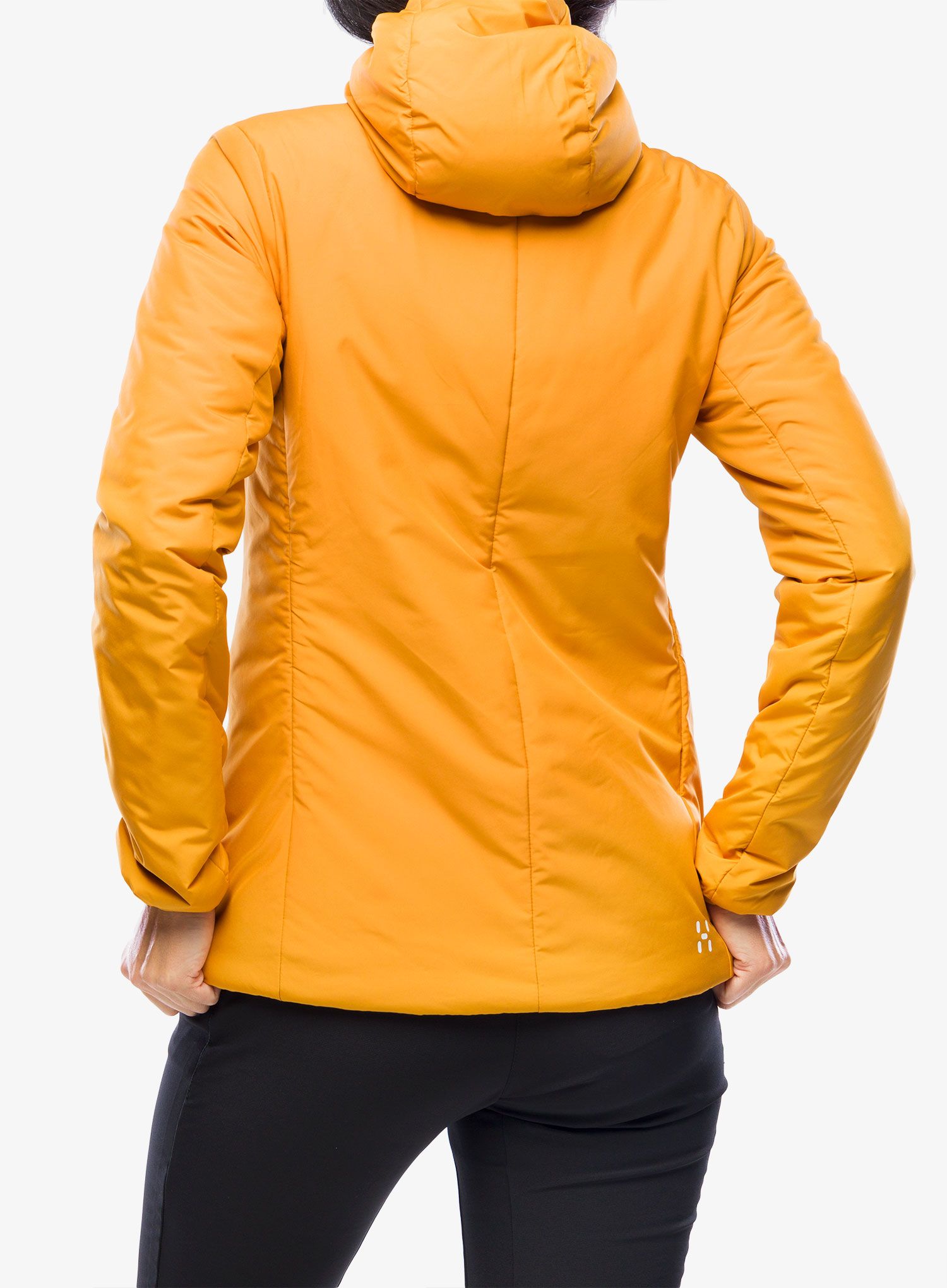 Zateplená bunda dámská Haglofs Mimic Silver Hood - desert yellow