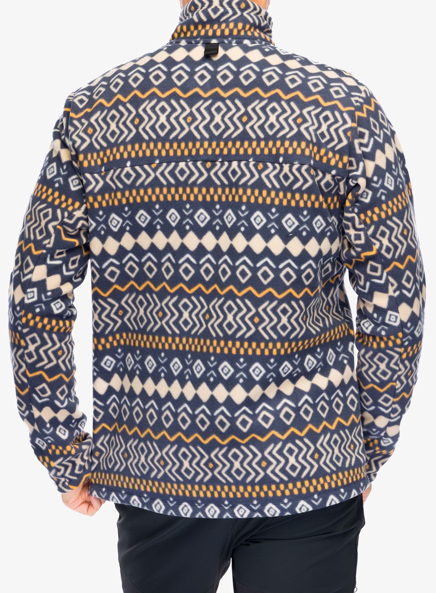 Fleece mikina Haglofs Mora Mid - sunny yellow/sand