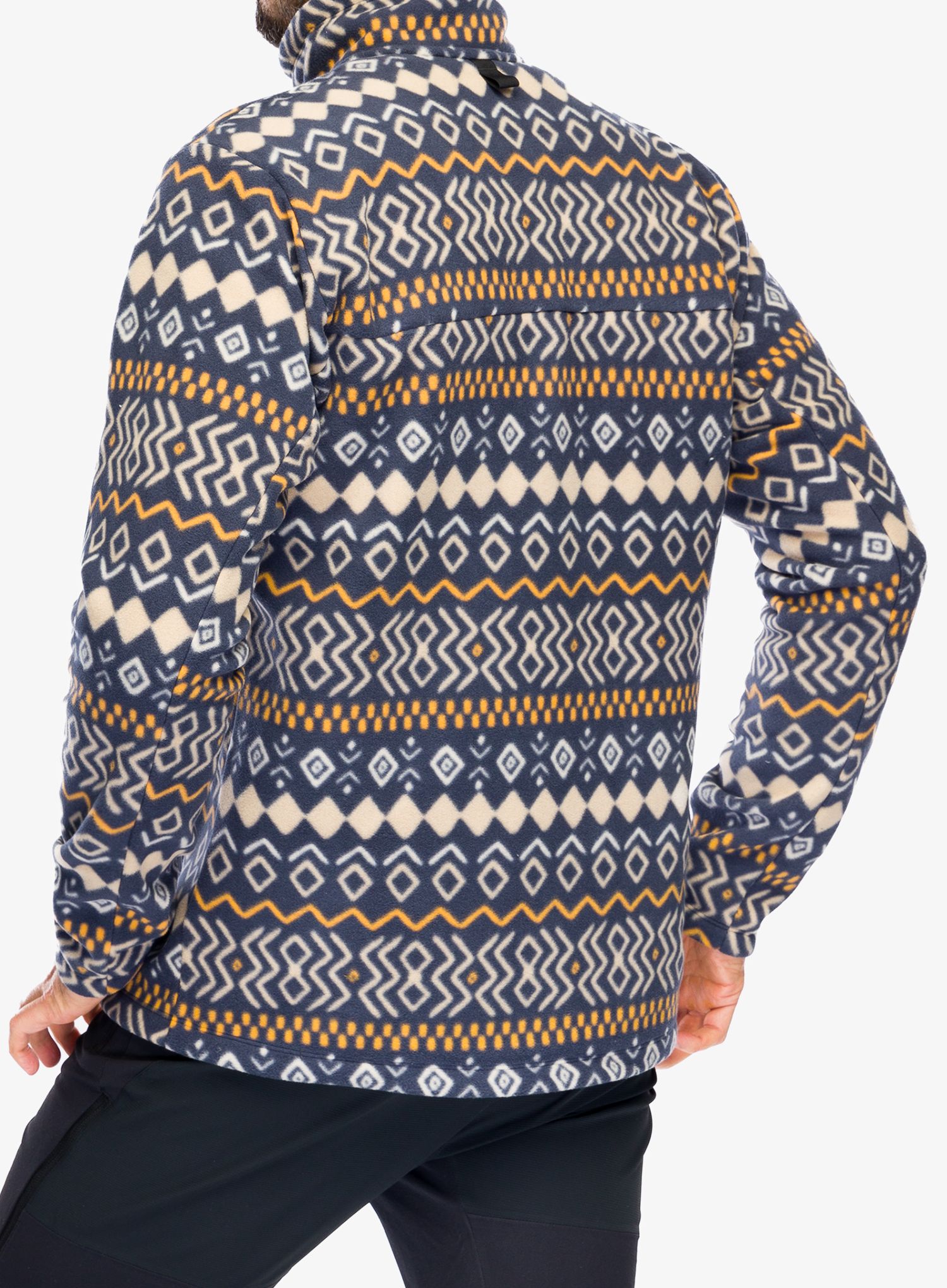 Fleece mikina Haglofs Mora Mid - sunny yellow/sand