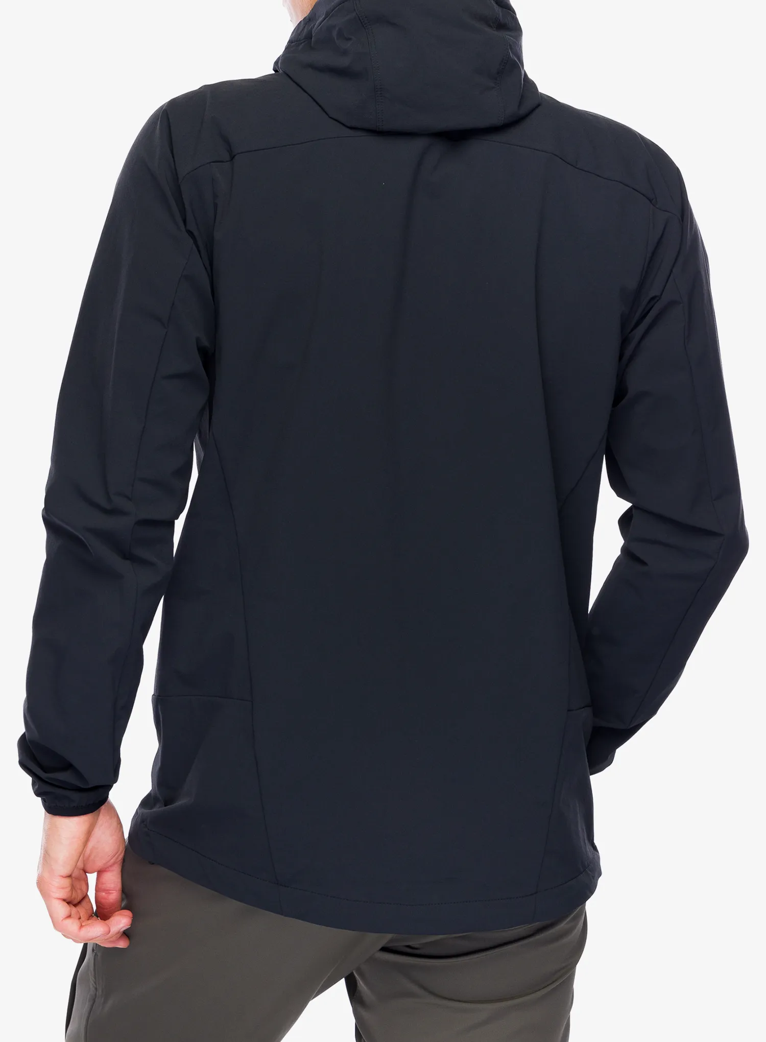 Softshellová bunda Haglofs Moran Softshell Hood - true black