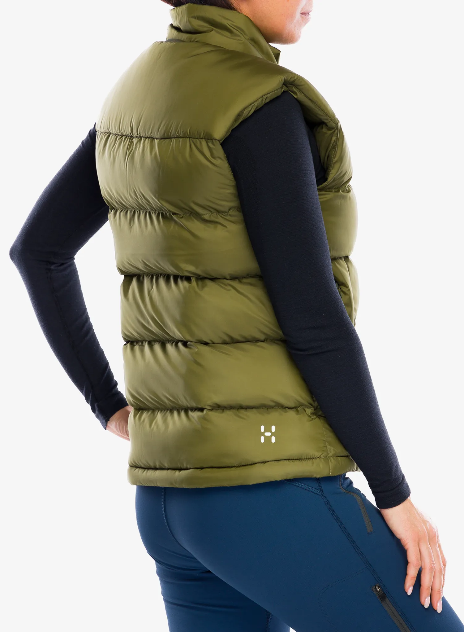 Vesta dámská Haglofs Puffy Mimic Vest - olive green
