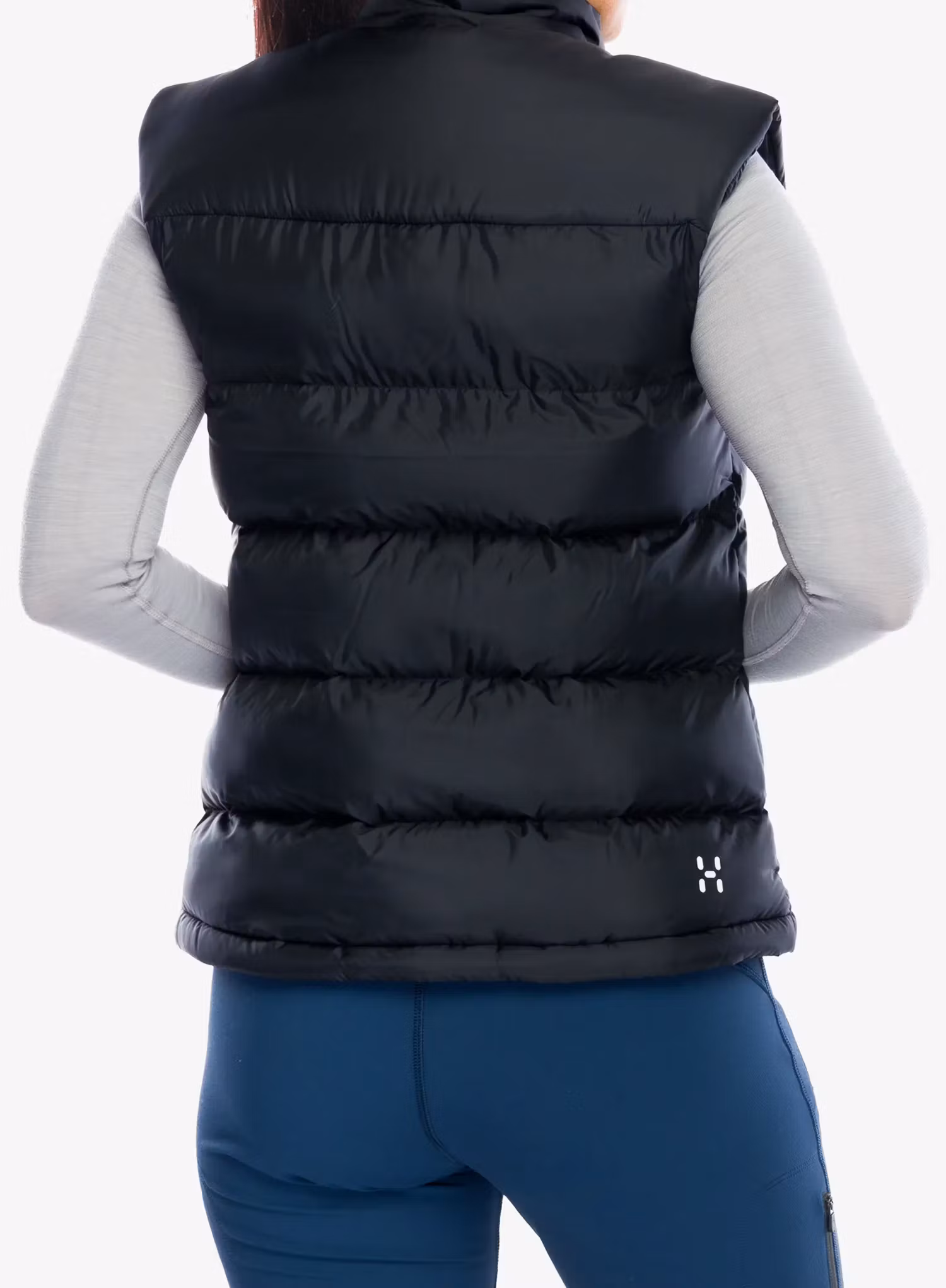 Zateplená vesta Haglofs Puffy Mimic Vest - true black