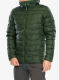 Péřová bunda Haglofs ROC Flash Down Hood - seaweed green