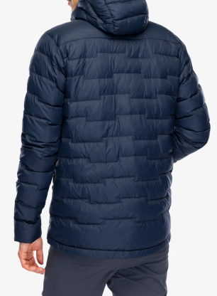 Péřová bunda Haglofs ROC Flash Down Hood - tarn blue