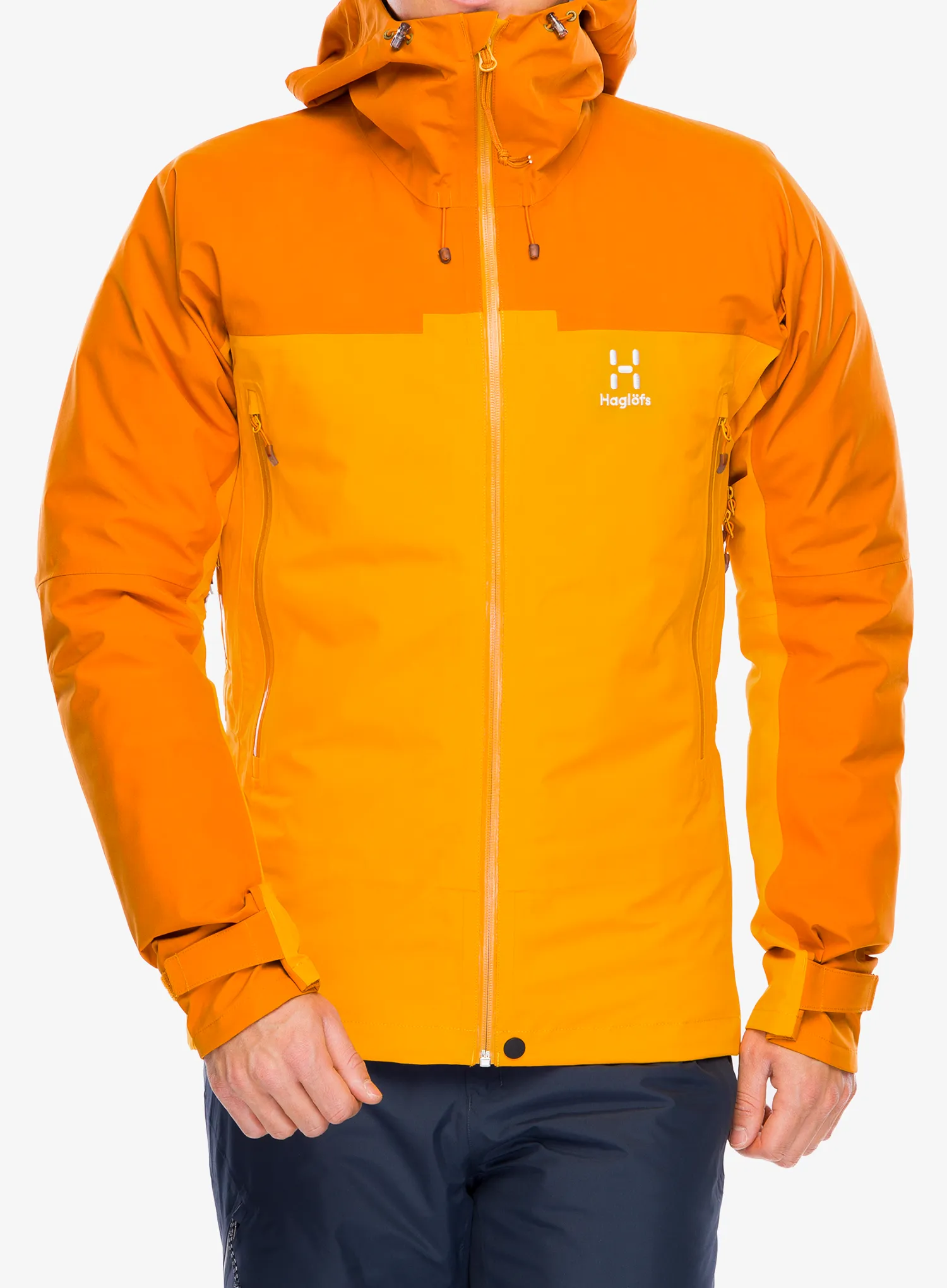 Bunda s membránou Haglofs ROC Flash GTX Jacket - sunny yellow/desert yellow