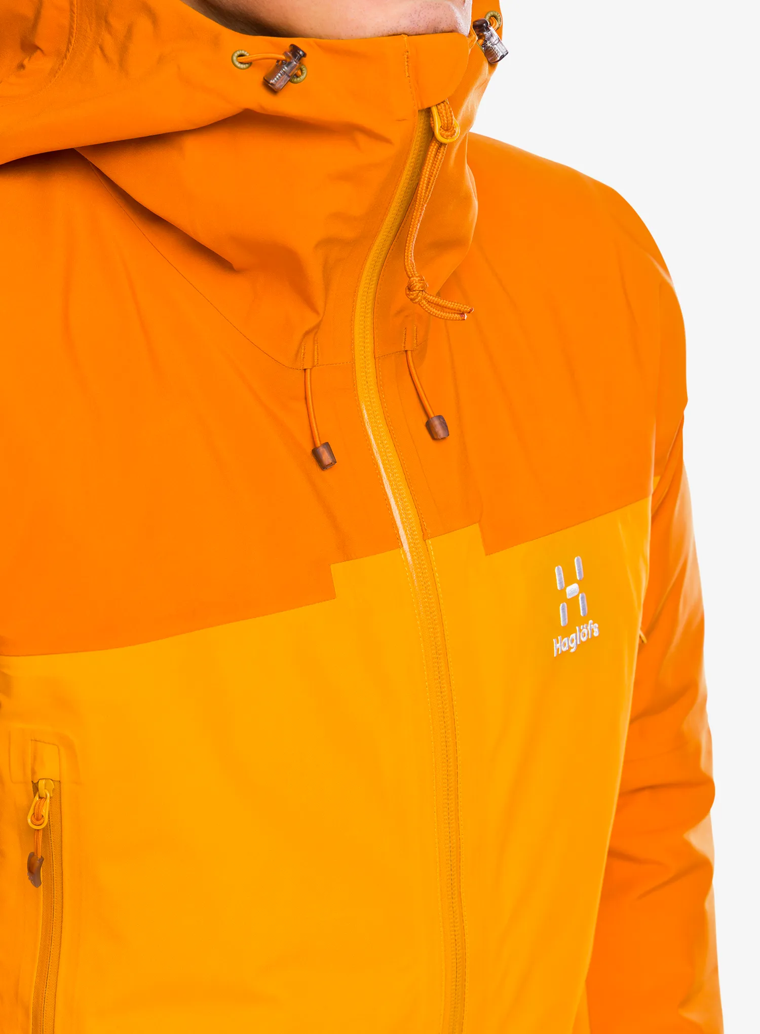 Bunda s membránou Haglofs ROC Flash GTX Jacket - sunny yellow/desert yellow