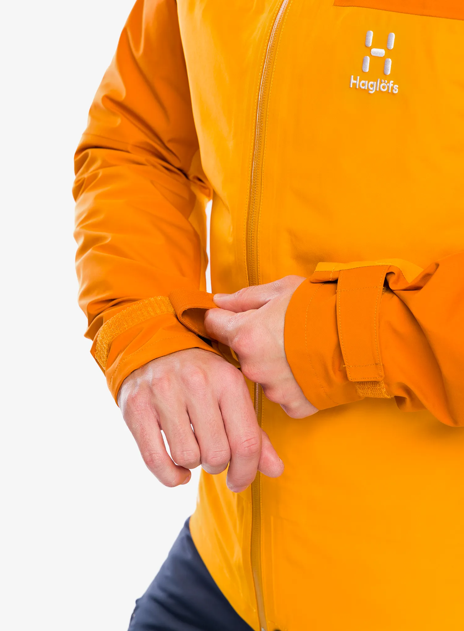 Bunda s membránou Haglofs ROC Flash GTX Jacket - sunny yellow/desert yellow