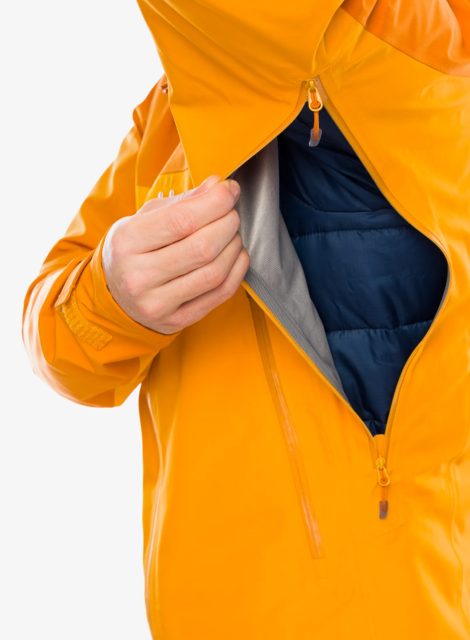 Bunda s membránou Haglofs ROC Flash GTX Jacket - sunny yellow/desert yellow
