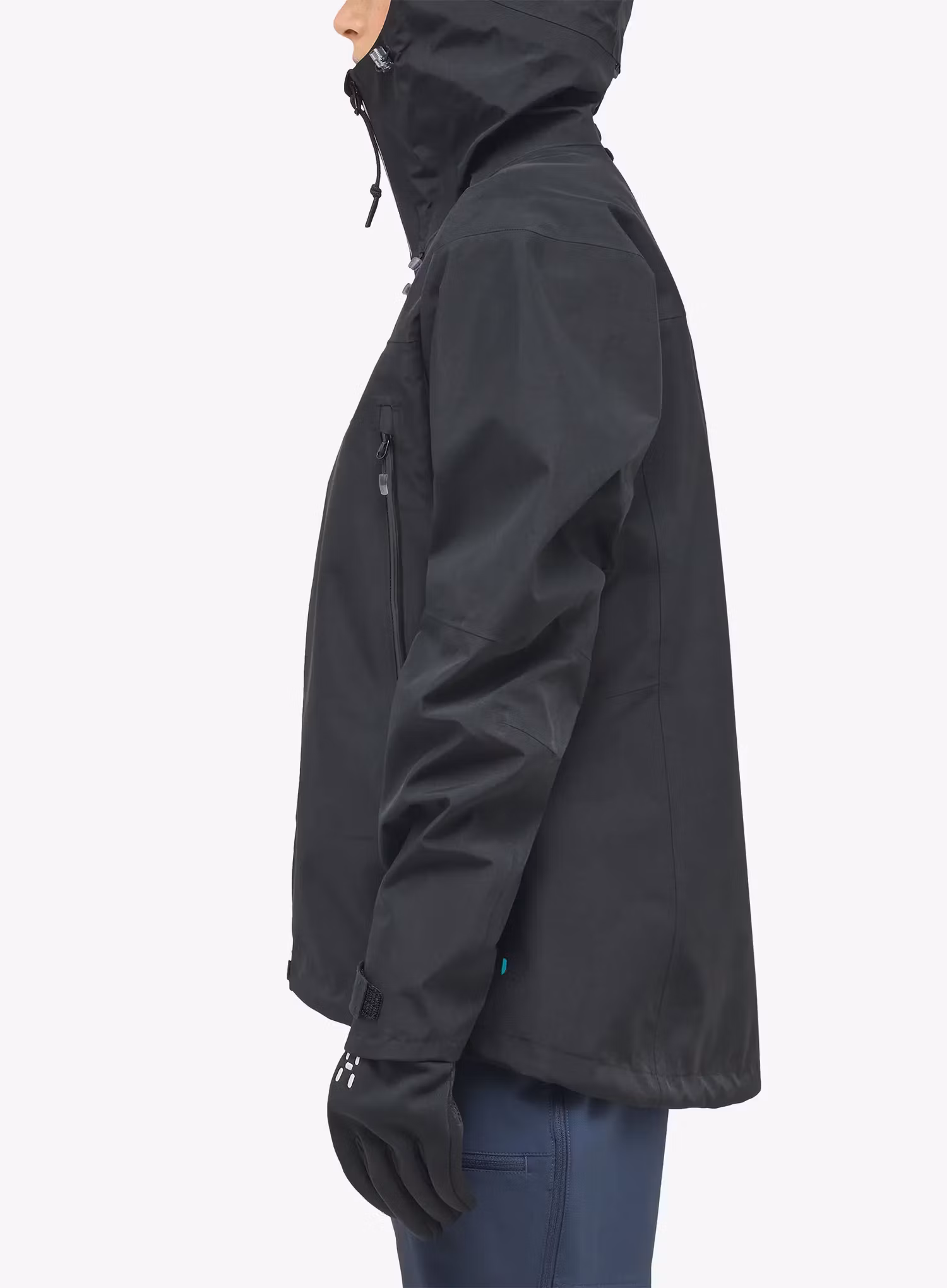 GORE TEX bunda dámská Haglofs ROC Flash GTX Jacket - true black