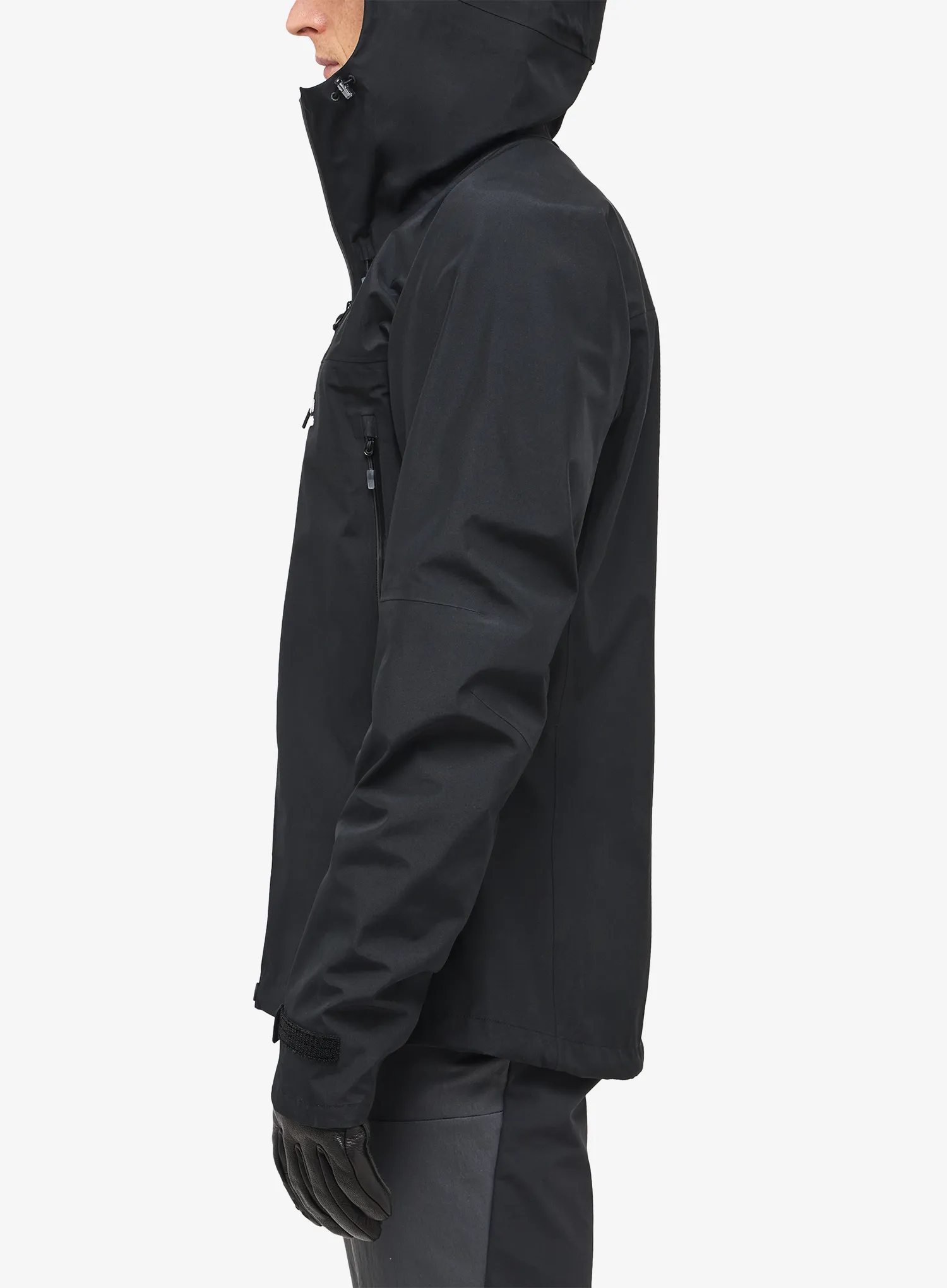 GORE TEX bunda Haglofs ROC Flash GTX Jacket - true black