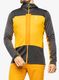 Mikina s kapucí Haglofs ROC Flash Mid Hood - magnetite/sunny yellow