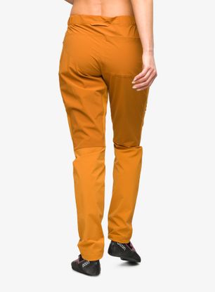 Lezecké kalhoty dámské Haglofs ROC Lite Slim Pant - desert yellow/golden brown