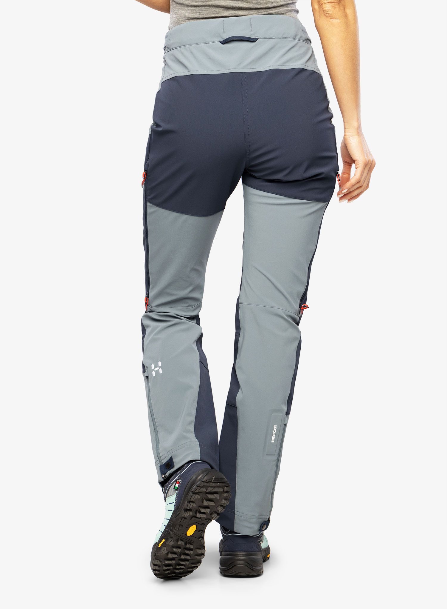 Softshellové kalhoty dámské Haglofs ROC Sight Softshell Pant - steel blue/tarn blue
