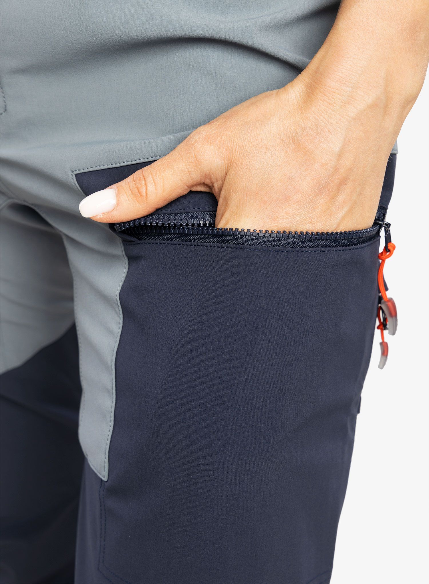Softshellové kalhoty dámské Haglofs ROC Sight Softshell Pant - steel blue/tarn blue