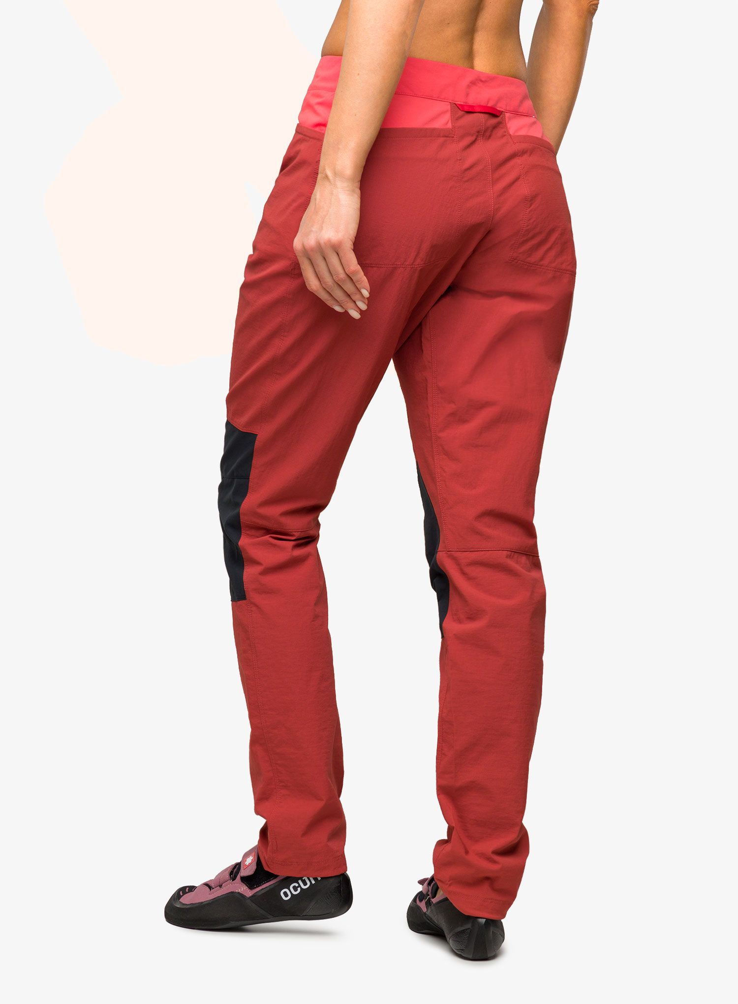 Lezecké kalhoty dámské Haglofs ROC Spitz Pant - corrosion/poppy red