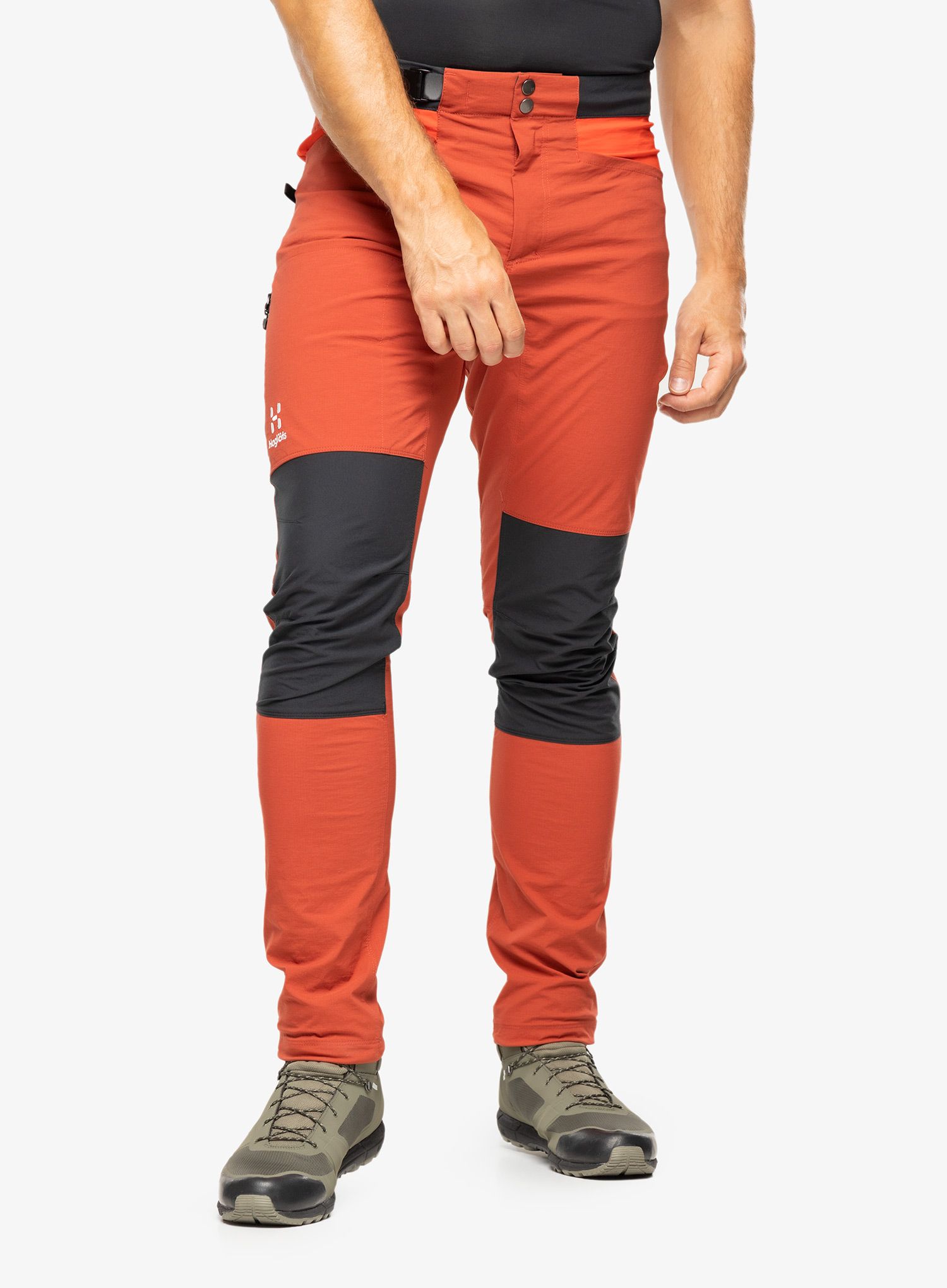 Lezecké kalhoty pánské Haglofs ROC Spitz Pant - corrosion/zenith red
