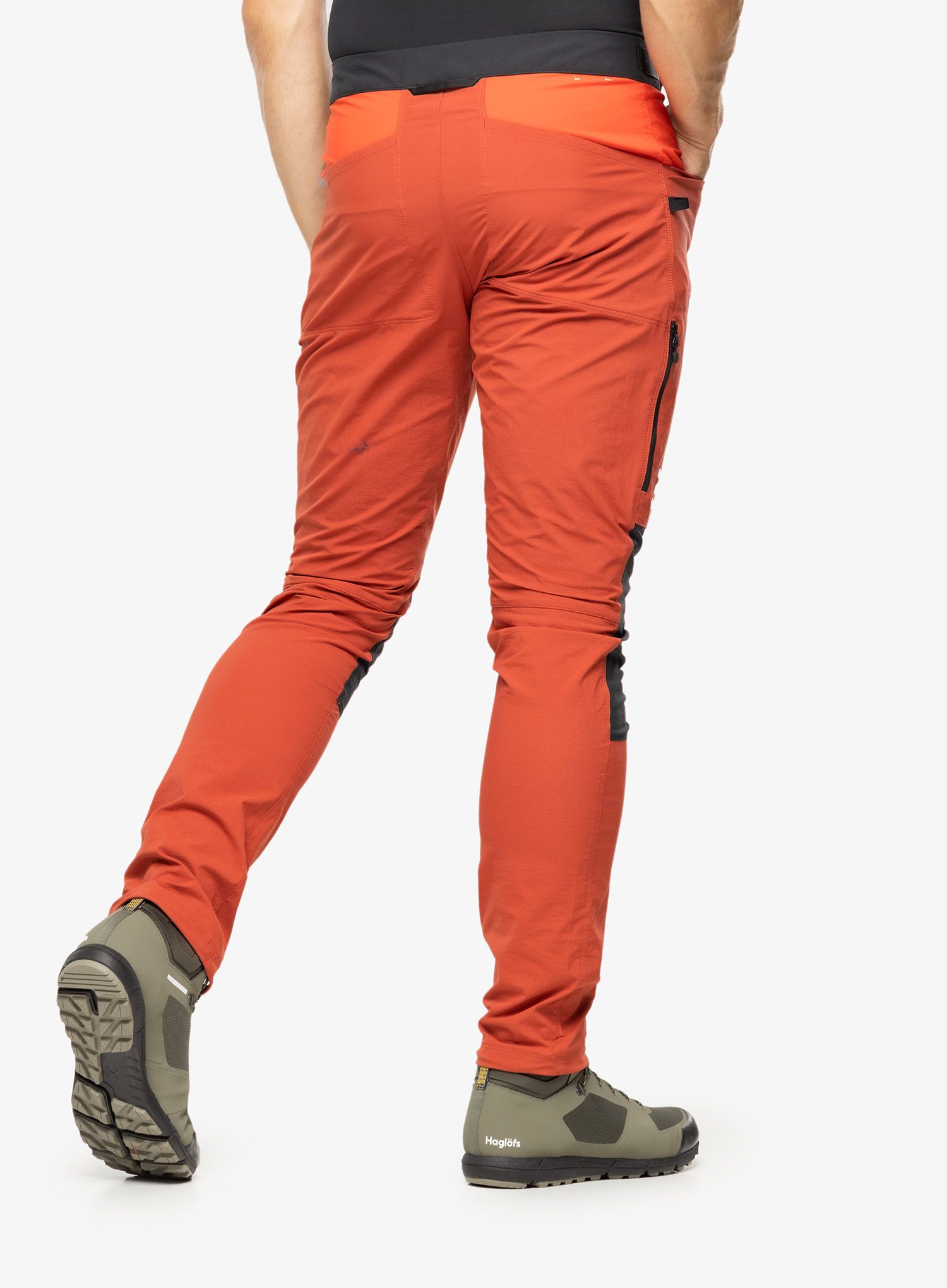 Lezecké kalhoty pánské Haglofs ROC Spitz Pant - corrosion/zenith red