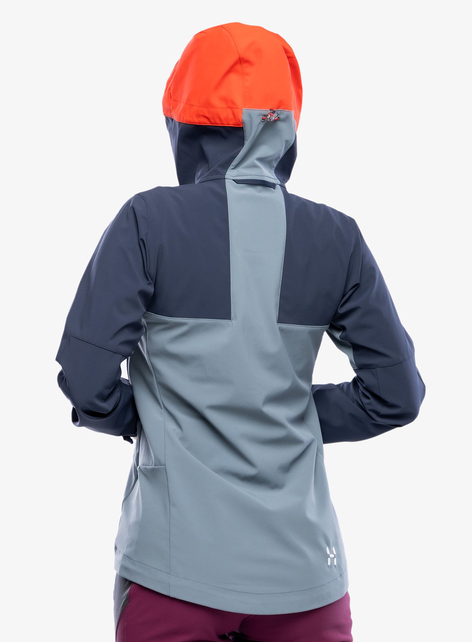 Softshellová bunda dámská Haglofs Roc Sight Softshell Jacket - steel blue/tarn blue