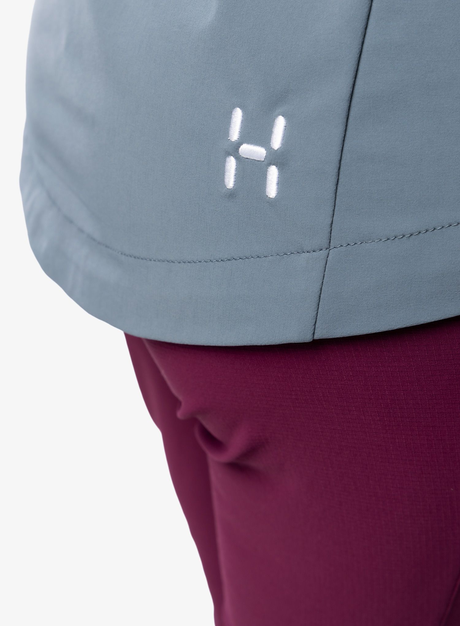 Softshellová bunda dámská Haglofs Roc Sight Softshell Jacket - steel blue/tarn blue