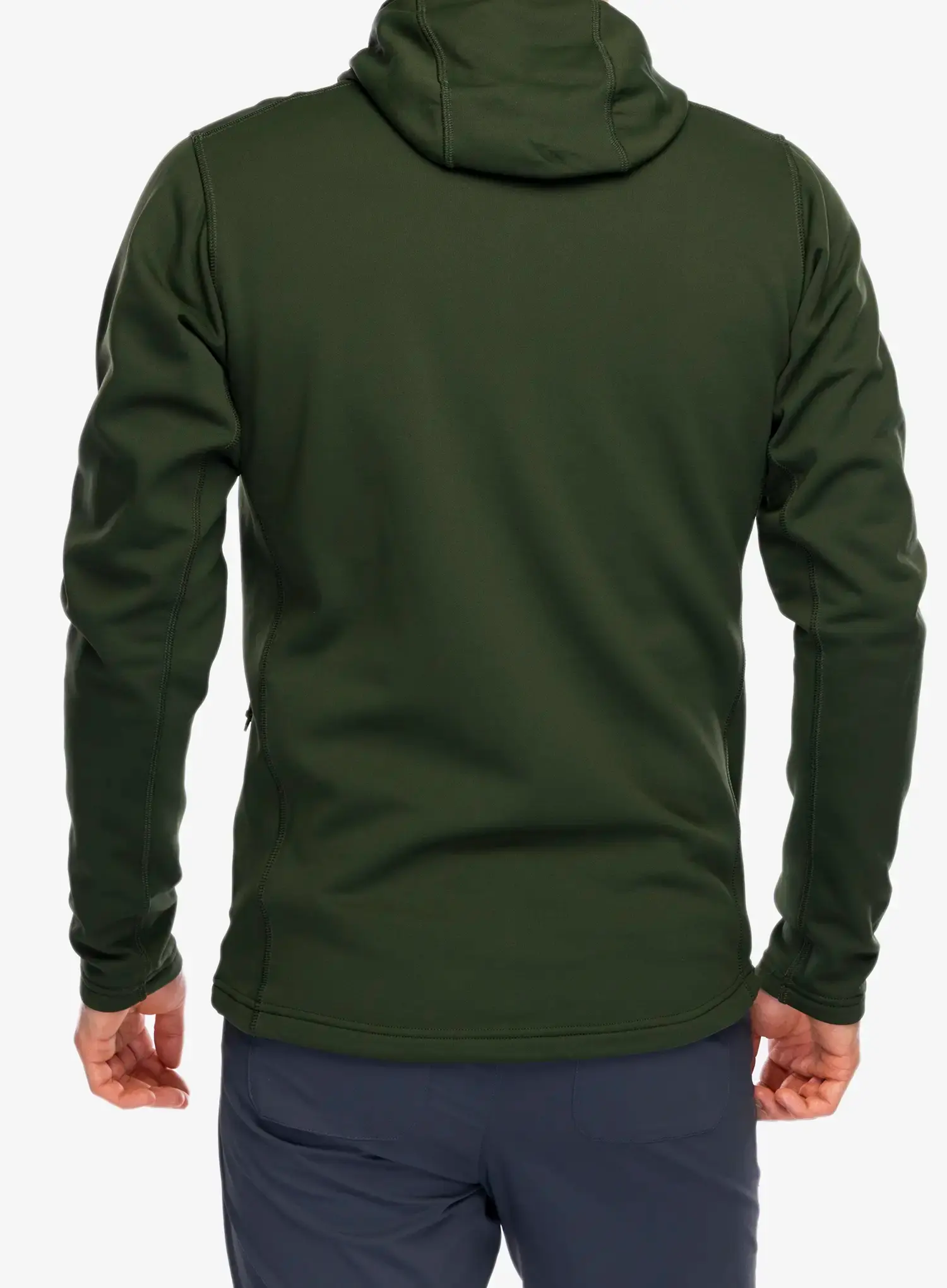 Mikina s kapucí Haglofs Rosson Mid Hood - seaweed green
