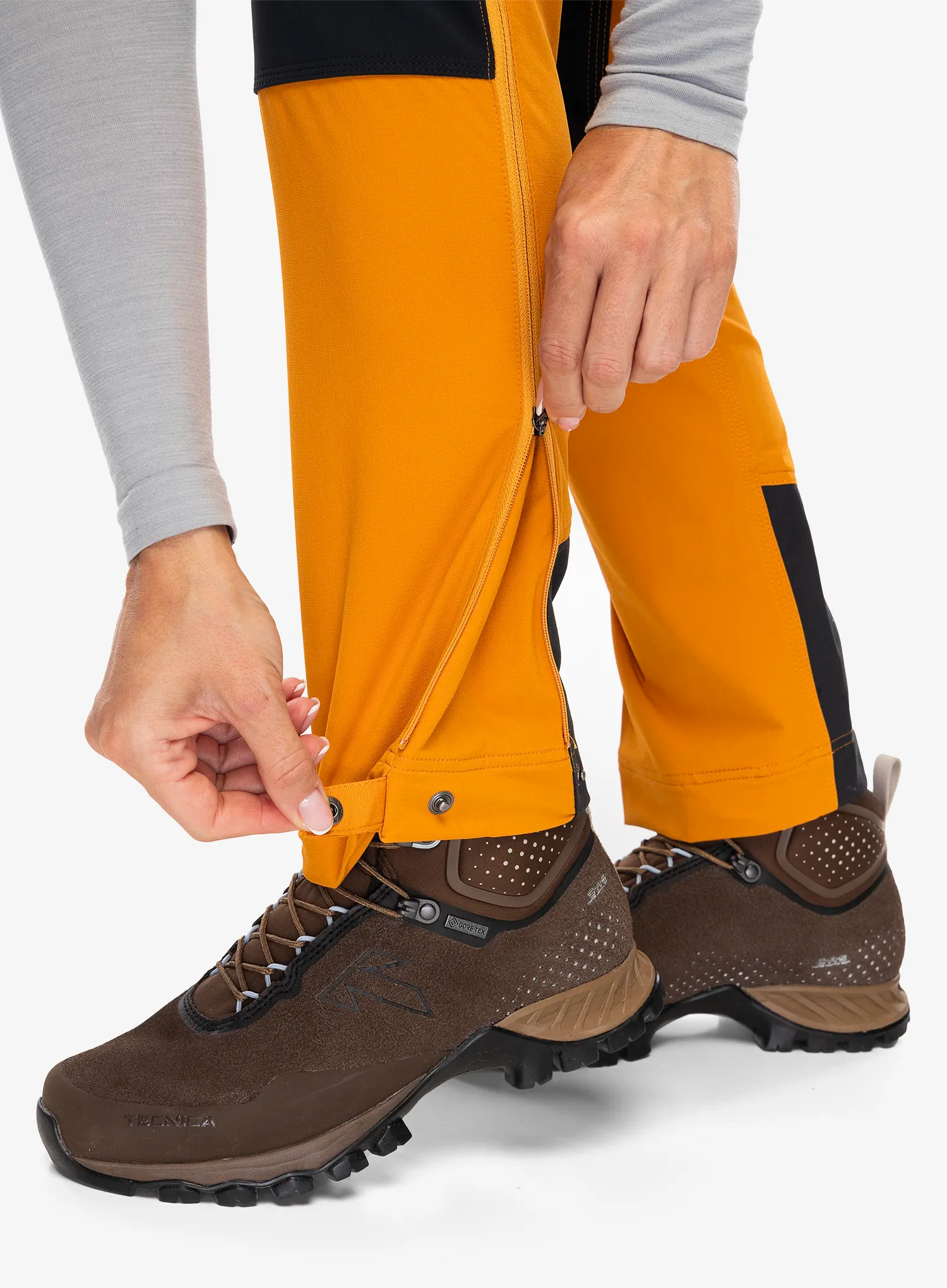 Kalhoty dámské Haglofs Rugged Slim Pant - desert yellow/true black