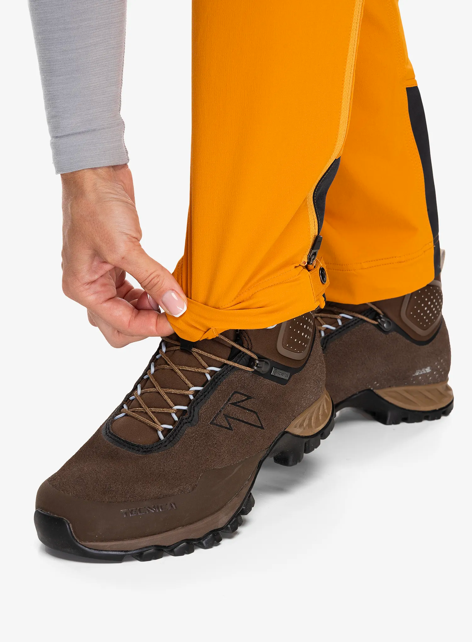 Kalhoty dámské Haglofs Rugged Slim Pant - desert yellow/true black