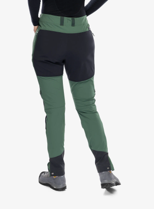 Kalhoty dámské Haglofs Rugged Slim Pant - fjell green/true black