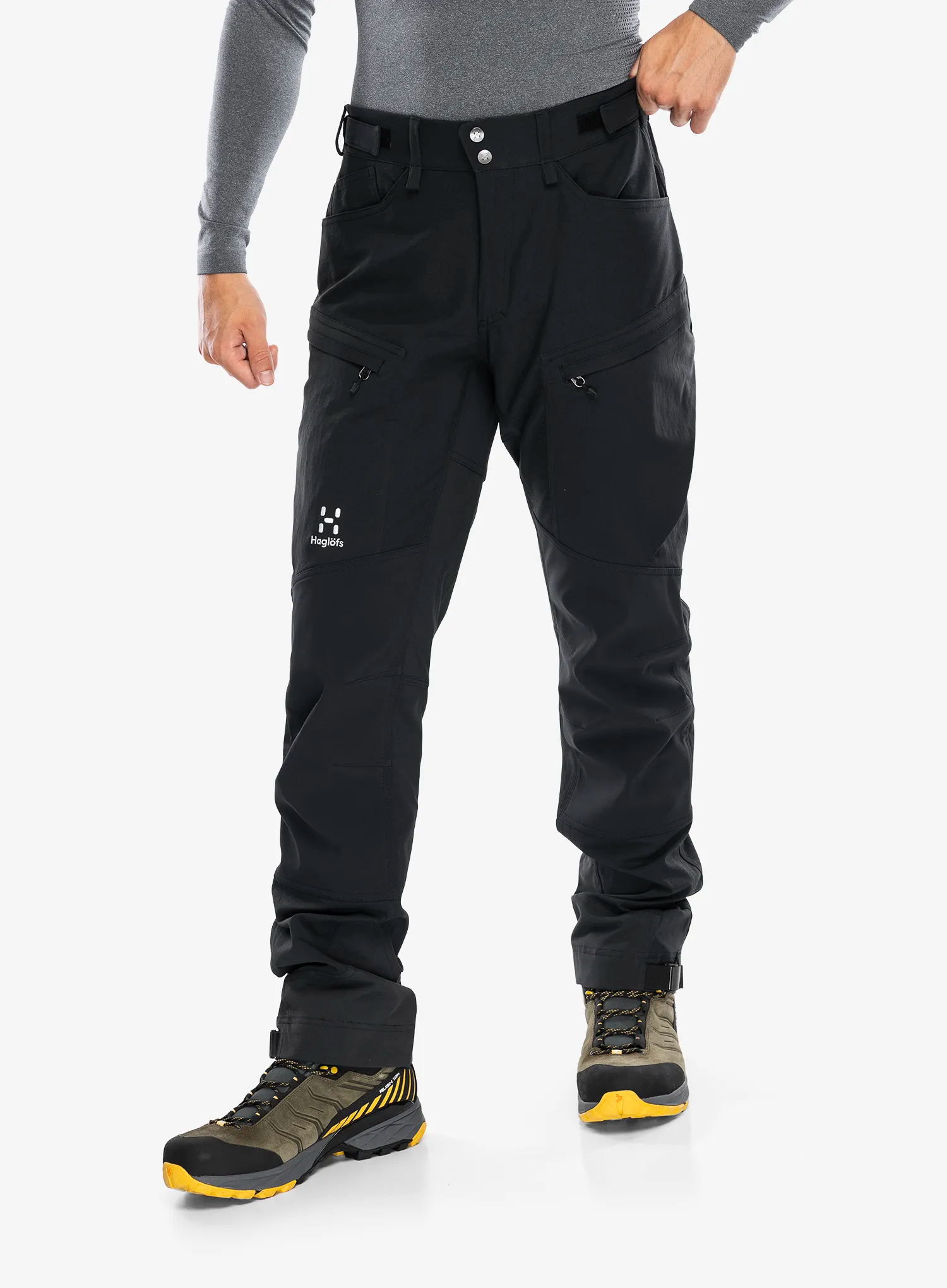 Trekové kalhoty Haglofs Rugged Standard Pant - true black