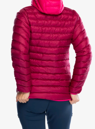 Zateplená bunda dámská Haglofs Sarna Mimic Hood - deep pink