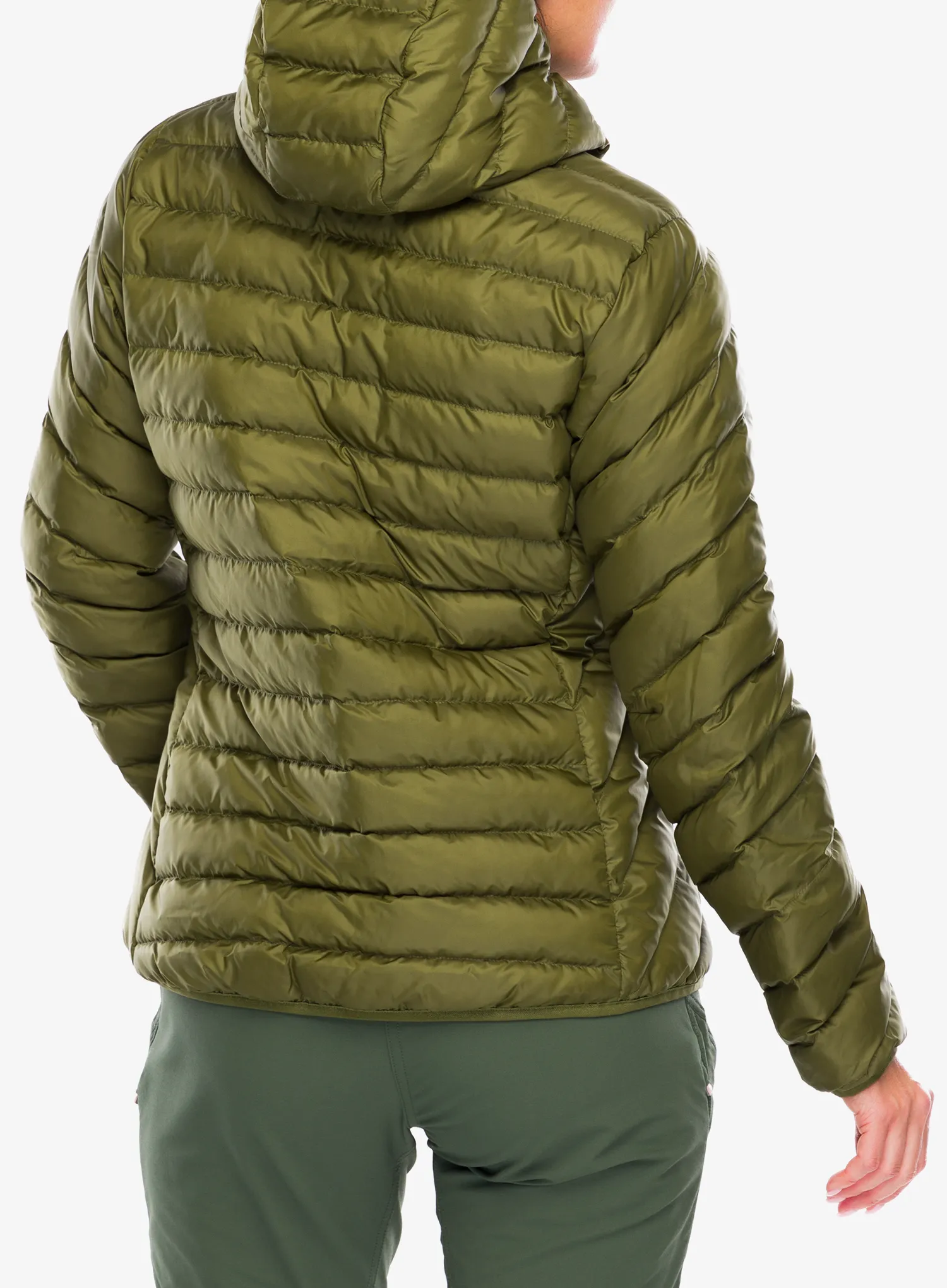 Zateplená bunda dámská Haglofs Sarna Mimic Hood - olive green