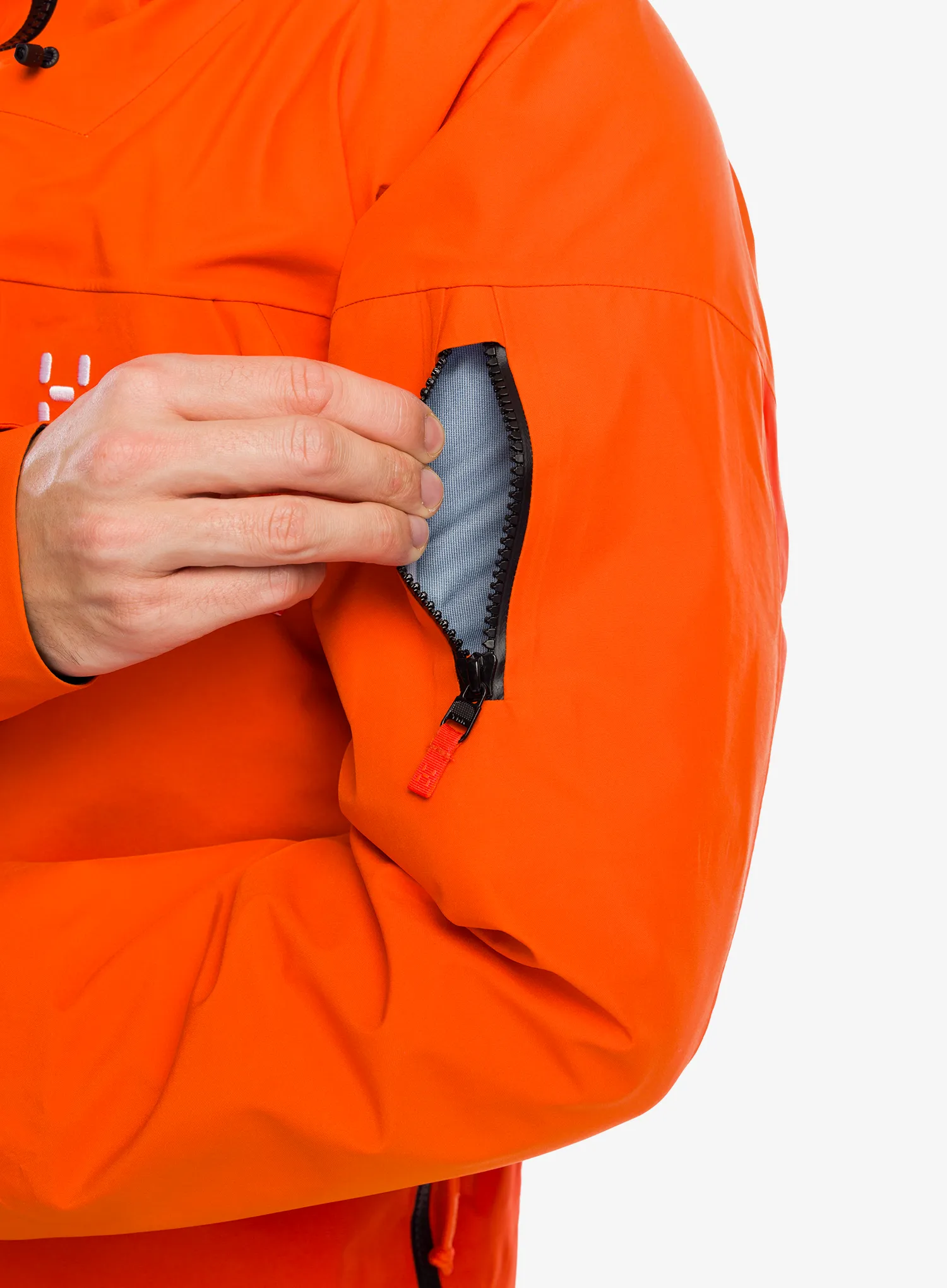 Bunda s membránou Haglofs Vassi GTX Jacket - blaze orange/habanero