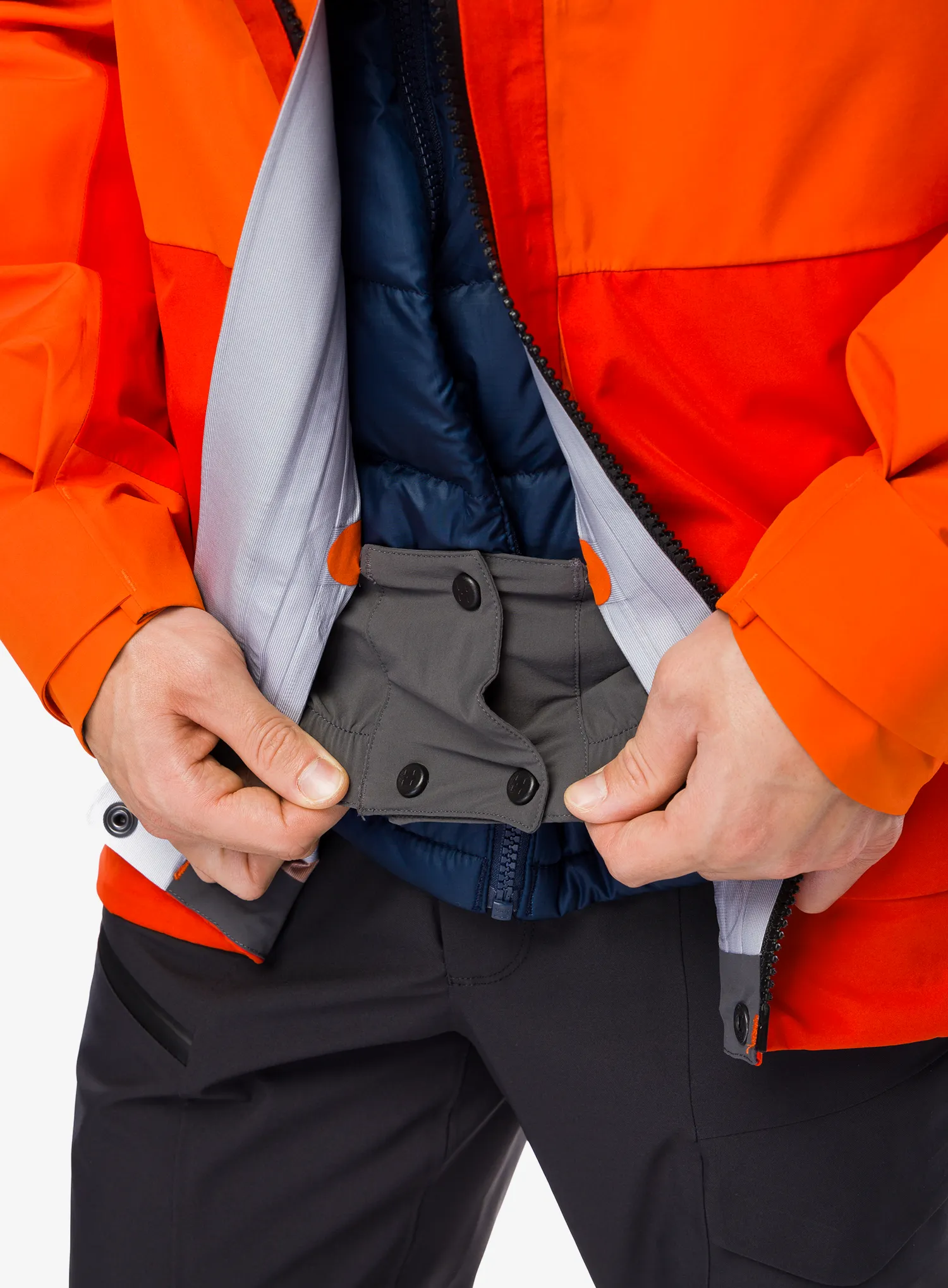 Bunda s membránou Haglofs Vassi GTX Jacket - blaze orange/habanero