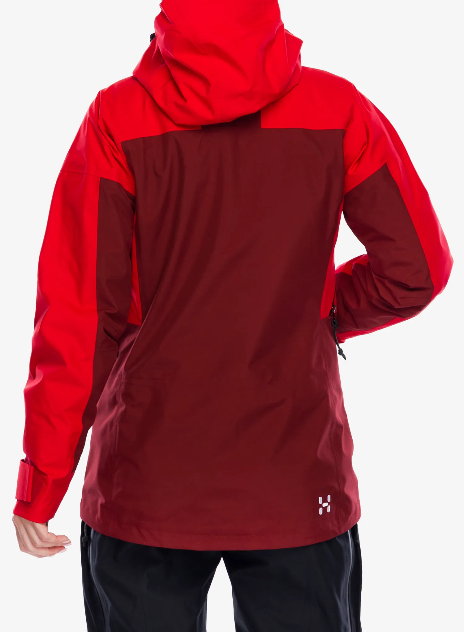 Dámská nepromokavá bunda s membránou Haglofs Vassi GTX Jacket - bright red/carmine red