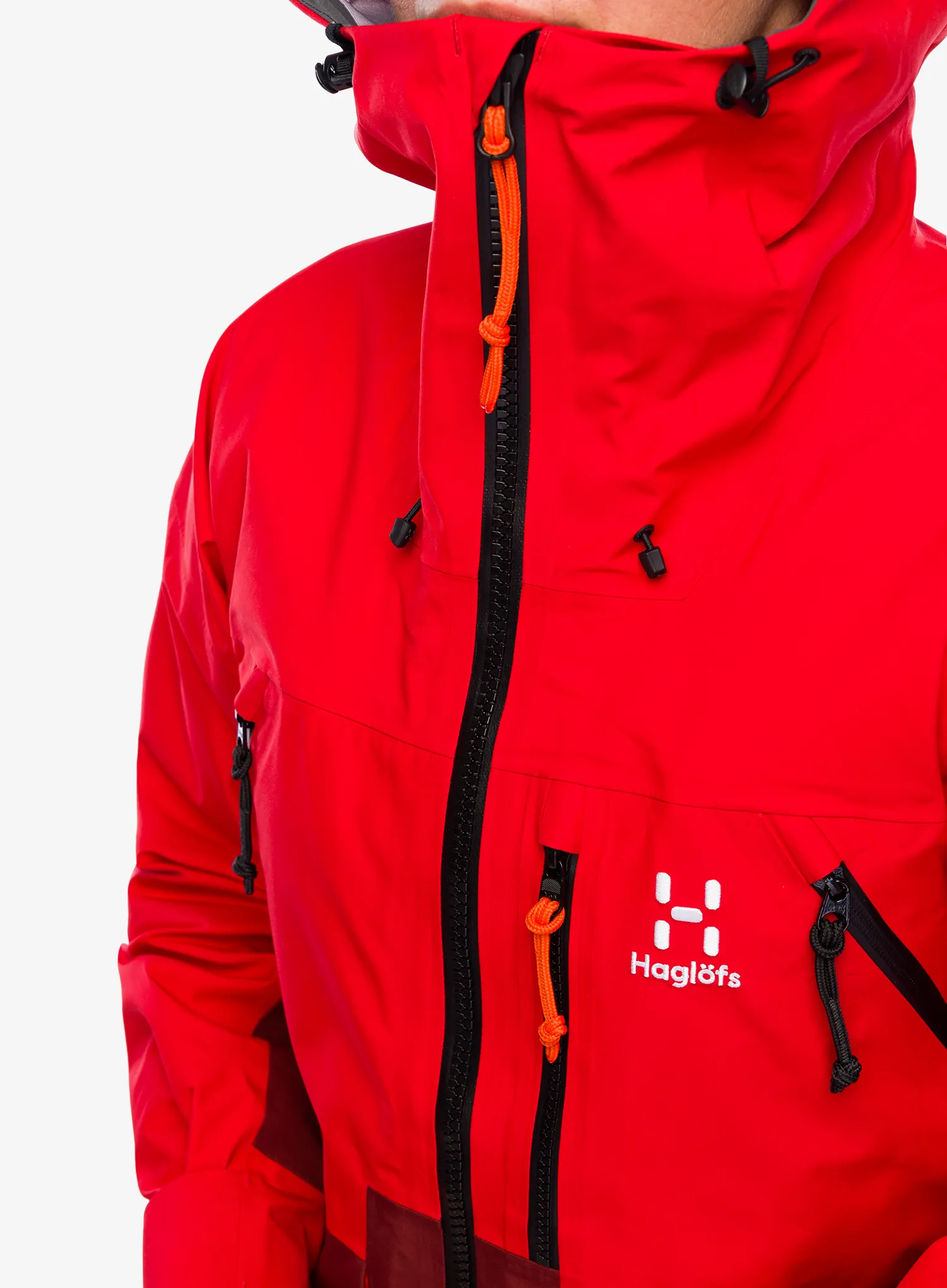 Dámská nepromokavá bunda s membránou Haglofs Vassi GTX Jacket - bright red/carmine red