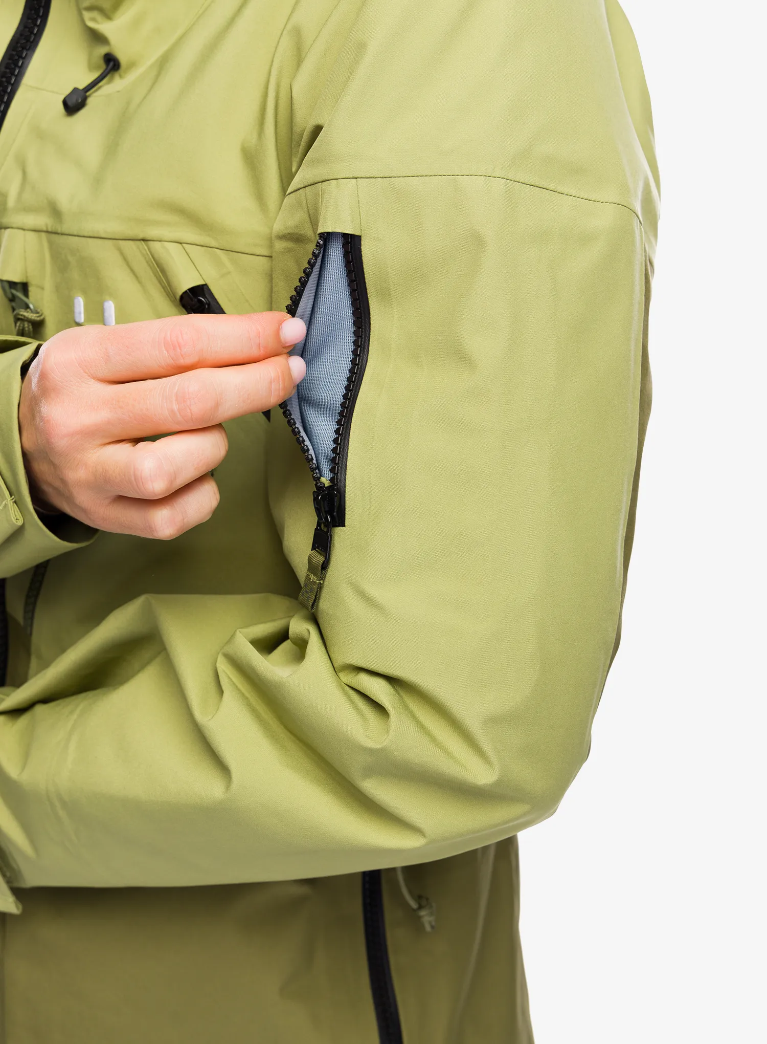 Dámská nepromokavá bunda s membránou Haglofs Vassi GTX Jacket - thyme green/olive green